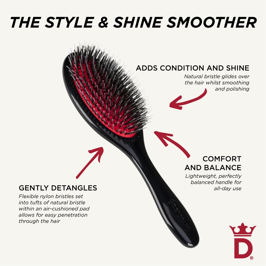 Foto 5 | Cepillo De Pelo Denman Style And Shine D81m Para Lucir Una Espalda Lisa - Venta Internacional.