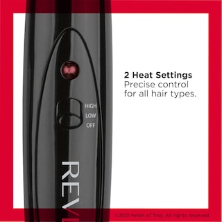 Foto 3 | Cepillo Para Peinar Revlon Con Cerdas De Silicona Calentadas, 2,54 Cm, Color Negro - Venta Internacional.