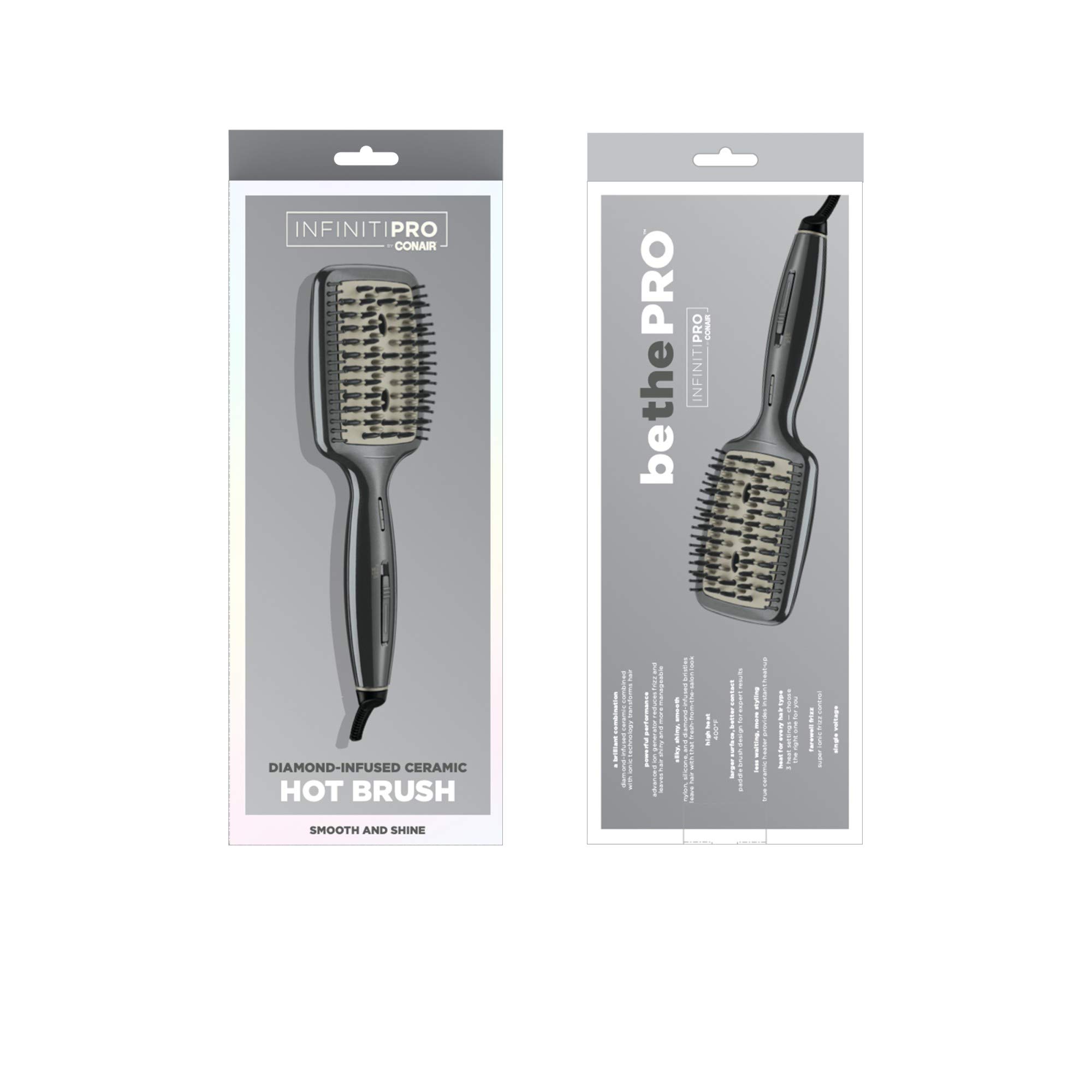 Foto 7 pulgar | Cerámica Hot Brush Conair Infinitipro Con Infusión De Diamantes - Venta Internacional.