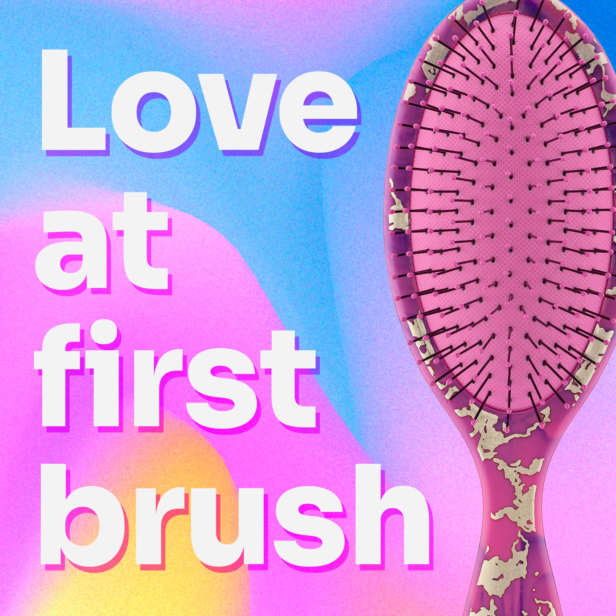 Foto 5 pulgar | Pincel Desenredante Wet Brush Original Pink Electric Forest - Venta Internacional.