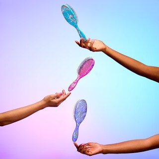 Foto 7 | Pincel Desenredante Wet Brush Original Pink Electric Forest - Venta Internacional.
