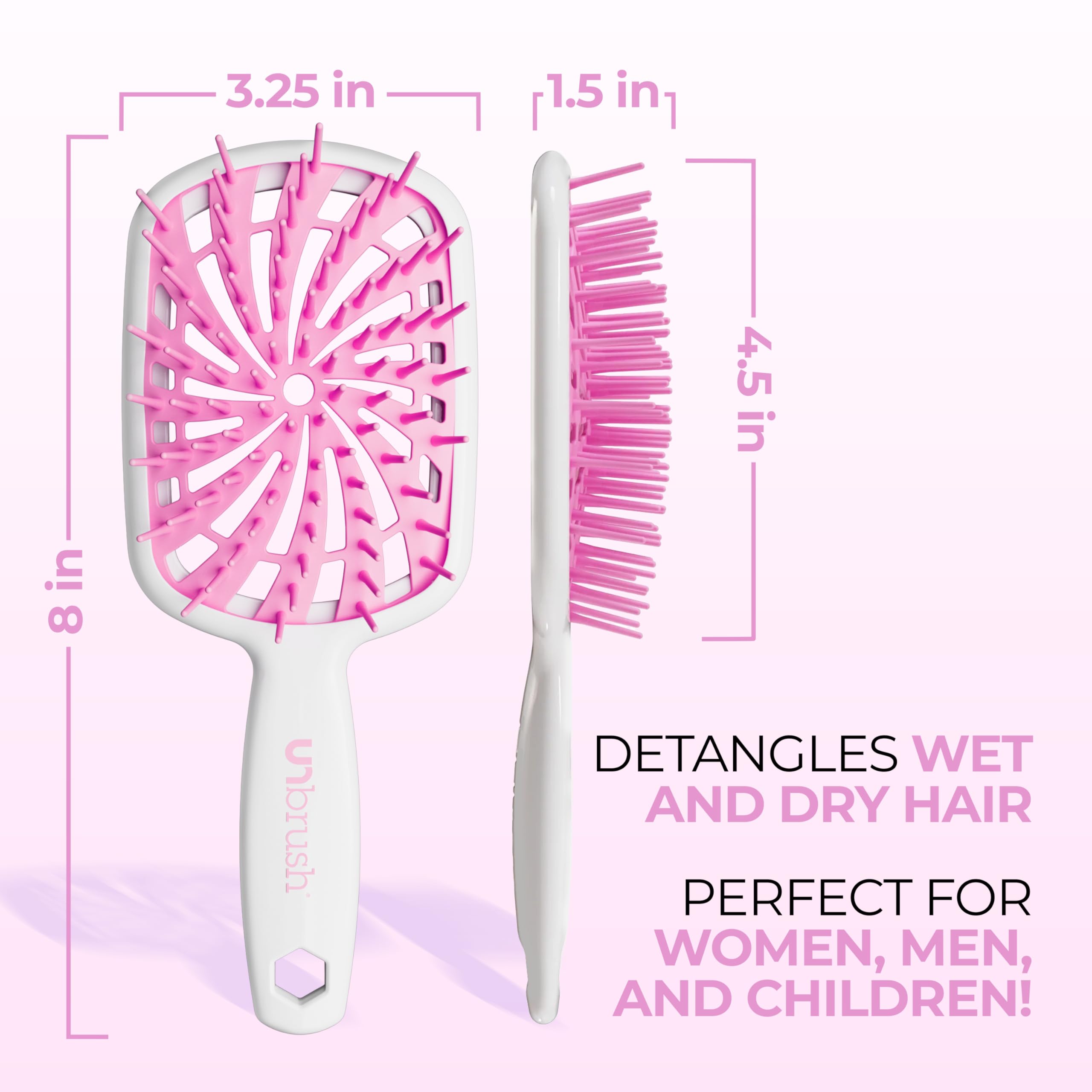 Foto 6 pulgar | Cepillo Para Cabello Rizado Fhi Heat Unbrush Plus Para Cabello Húmedo O Seco - Venta Internacional.