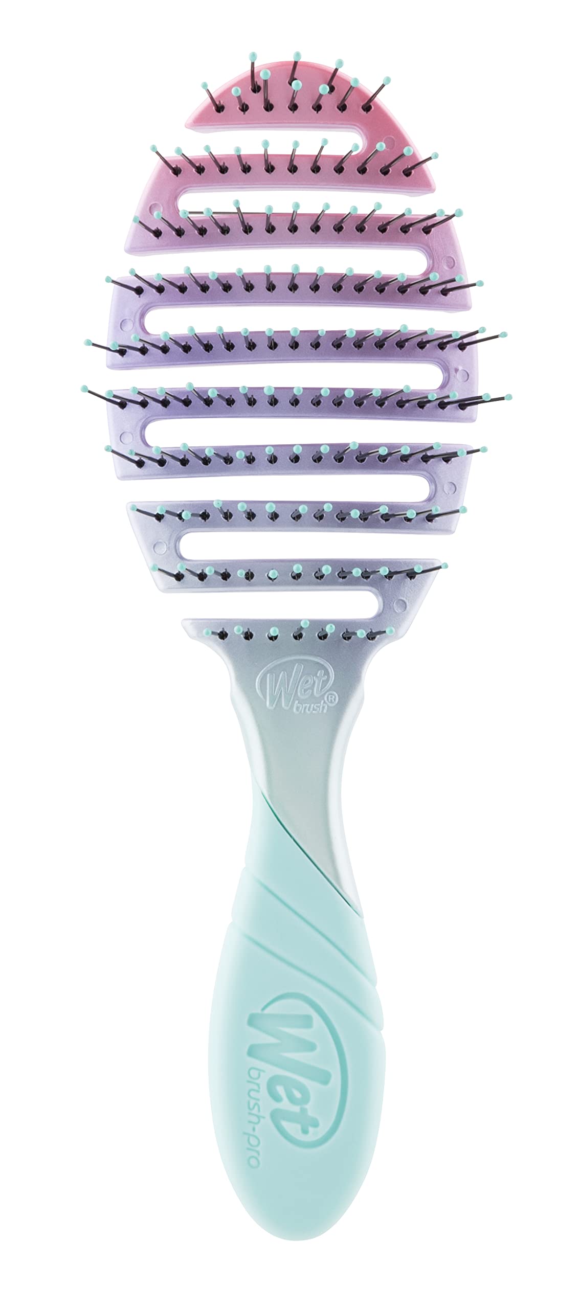 Cepillo Para El Cabello Wet Brush Pro Flex Dry Millennial Ombre - Venta Internacional.