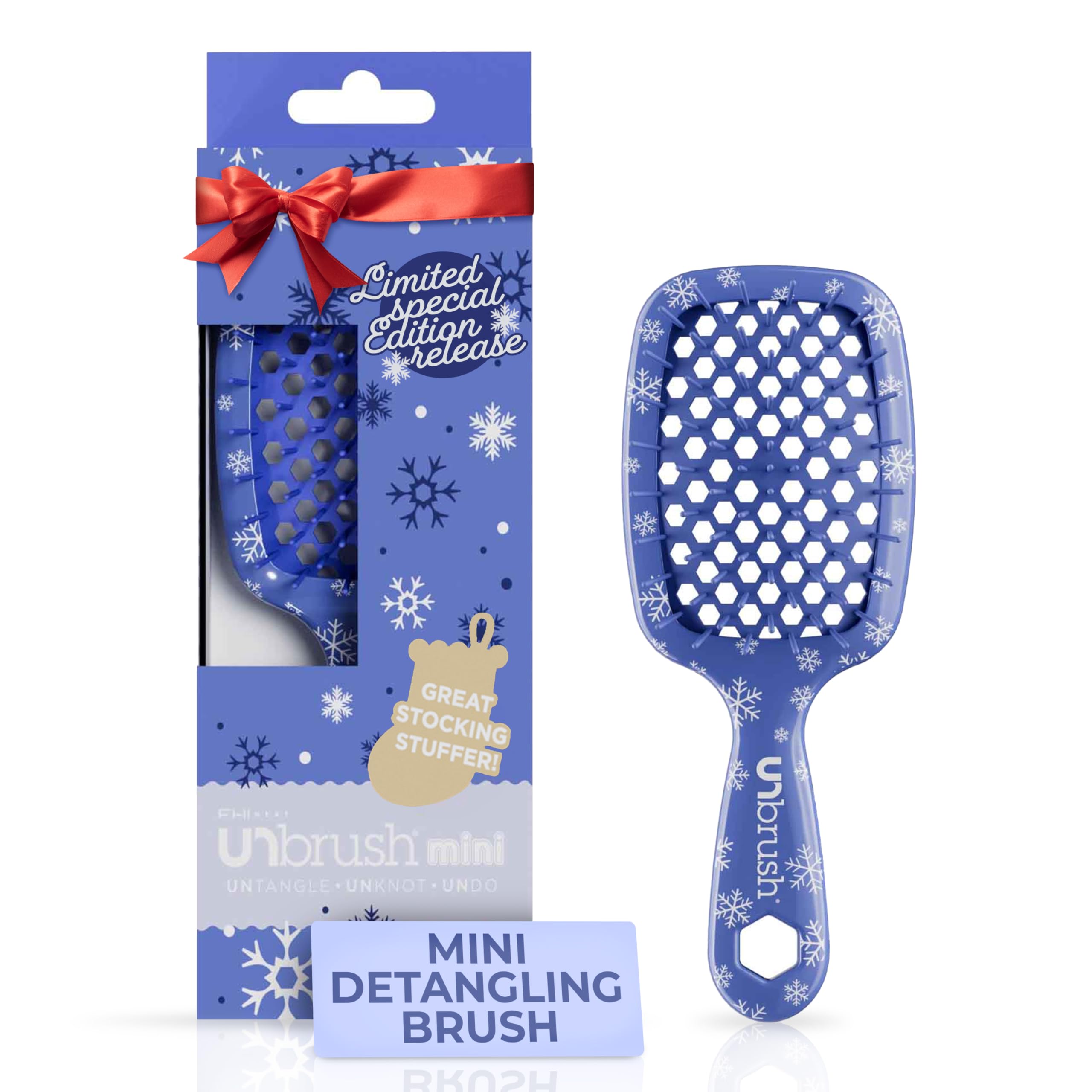 Cepillo De Pelo Fhi Heat Unbrush Mini Cepillado Navideño Sin Dolor - Venta Internacional.