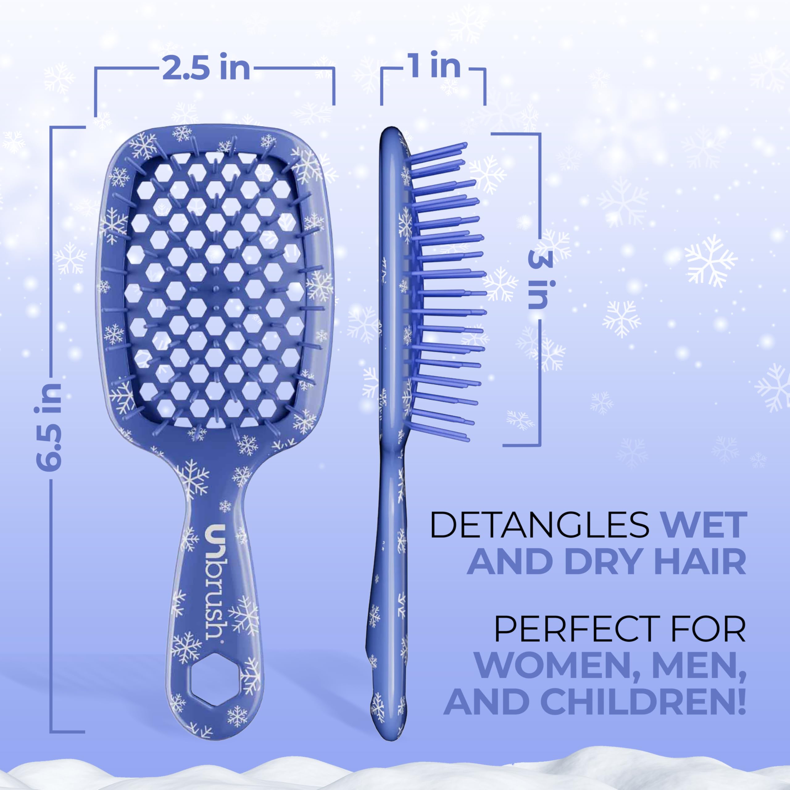 Foto 6 | Cepillo De Pelo Fhi Heat Unbrush Mini Cepillado Navideño Sin Dolor - Venta Internacional.