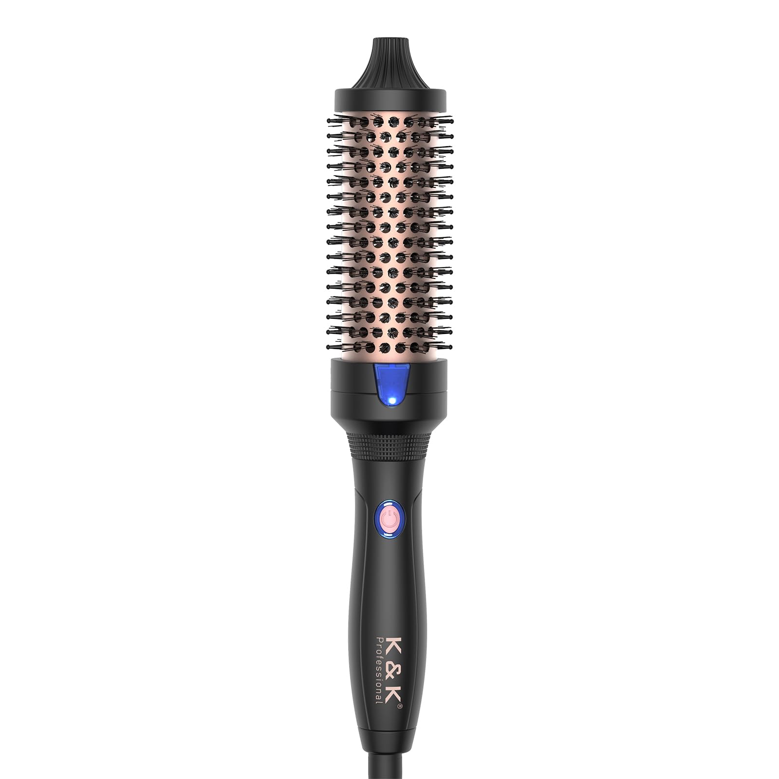 Foto 2 pulgar | Cepillo Rizador Térmico K&k Cerámica Turmalina Iónica 1.5 Pulgadas Negro - Venta Internacional