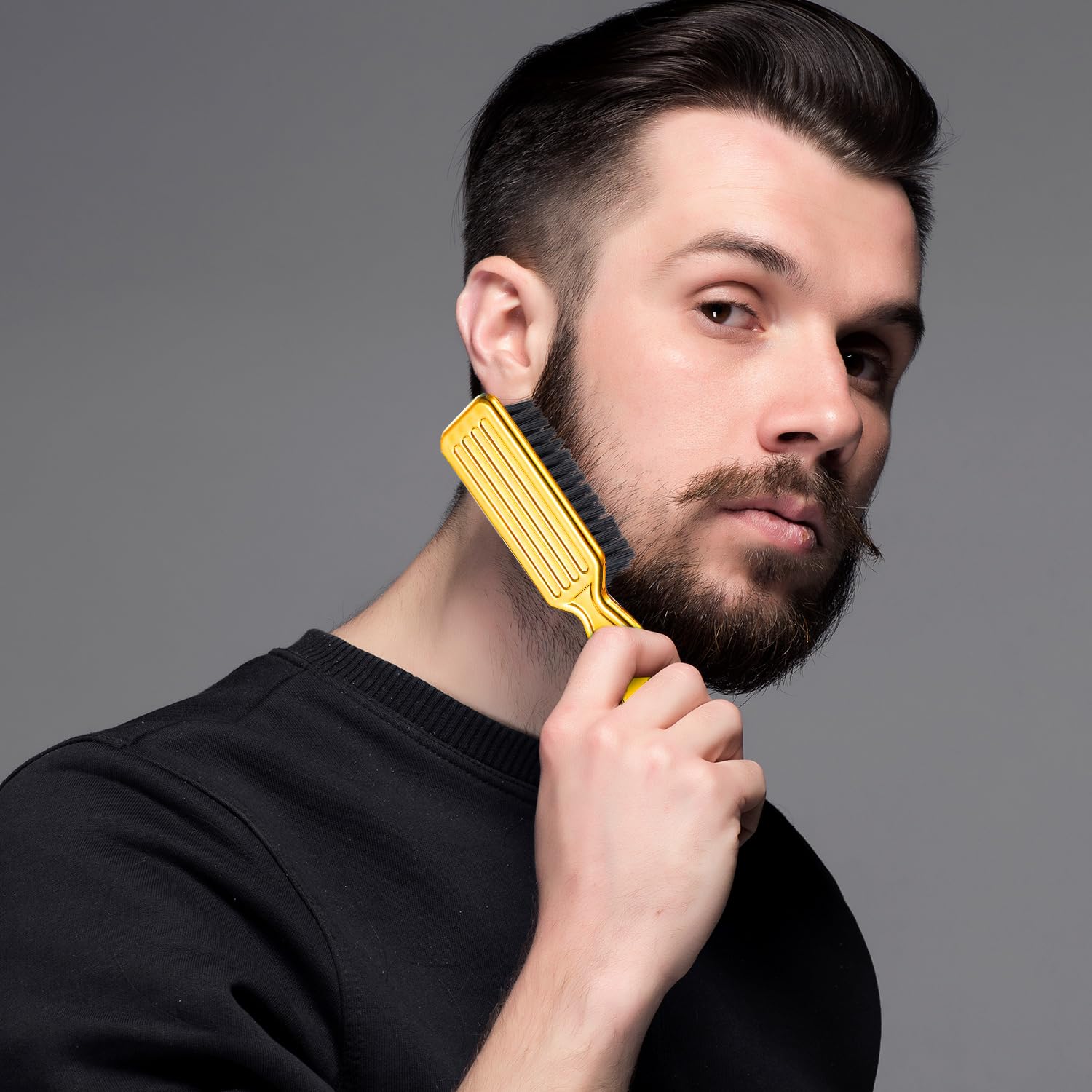 Foto 5 pulgar | Set De 3 Piezas Para Peinar Barber Neck Duster Brush Patelai - Venta Internacional.
