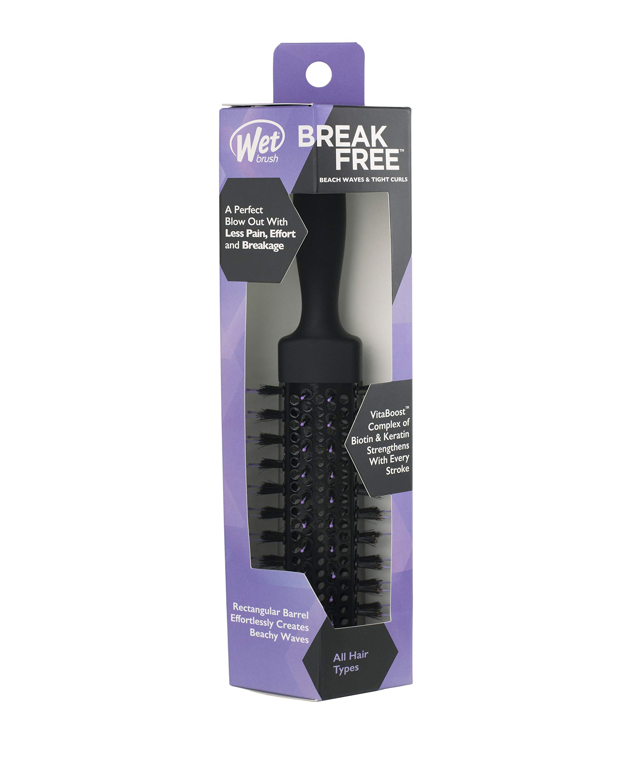 Foto 6 pulgar | Cepillo Redondo Wet Brush Beach Waves Para Todo Tipo De Cabello - Venta Internacional.