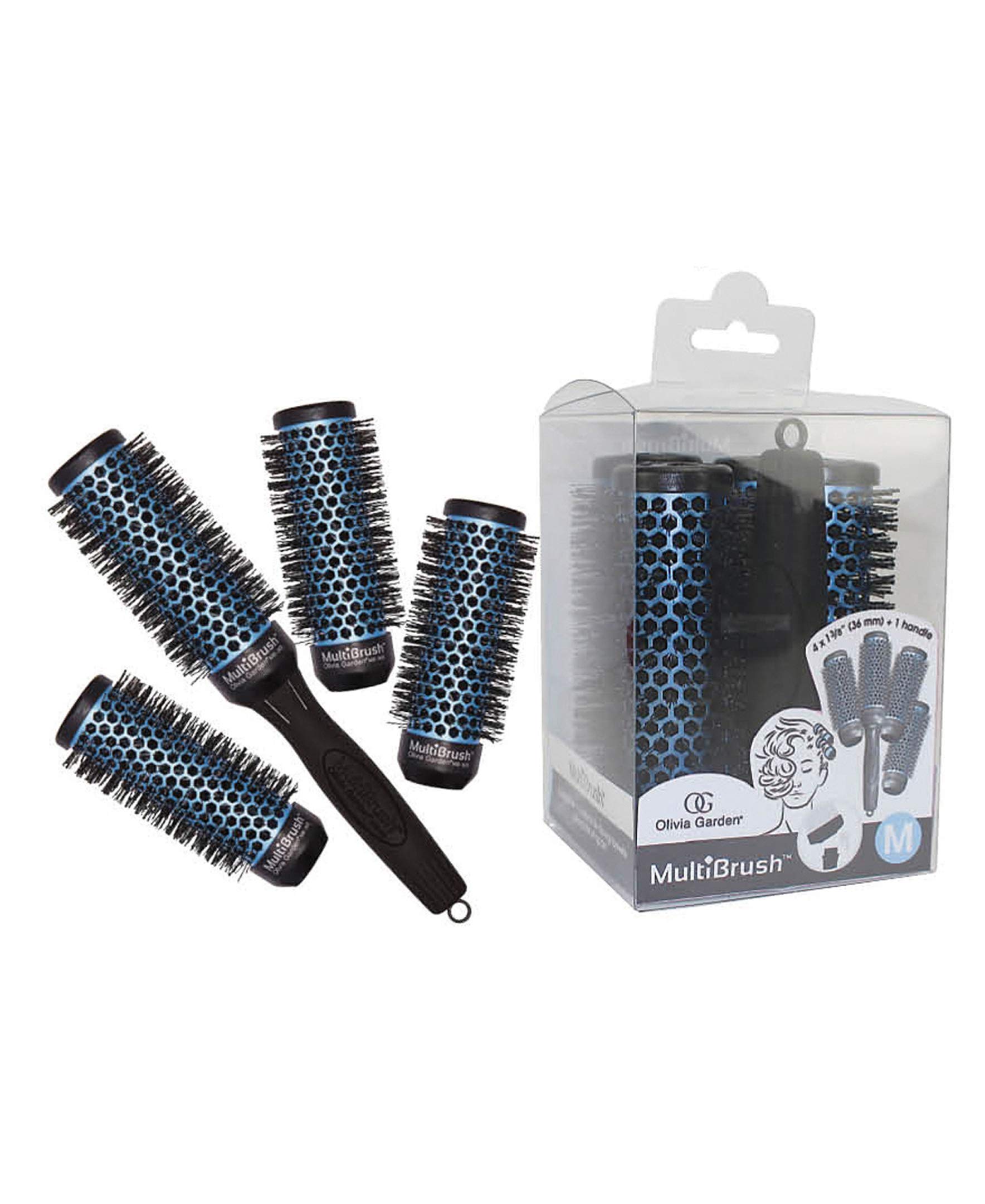 Foto 1 | Kit De Cepillos De Pelo Olivia Garden Multibrush Térmicos Desmontables - Venta Internacional.
