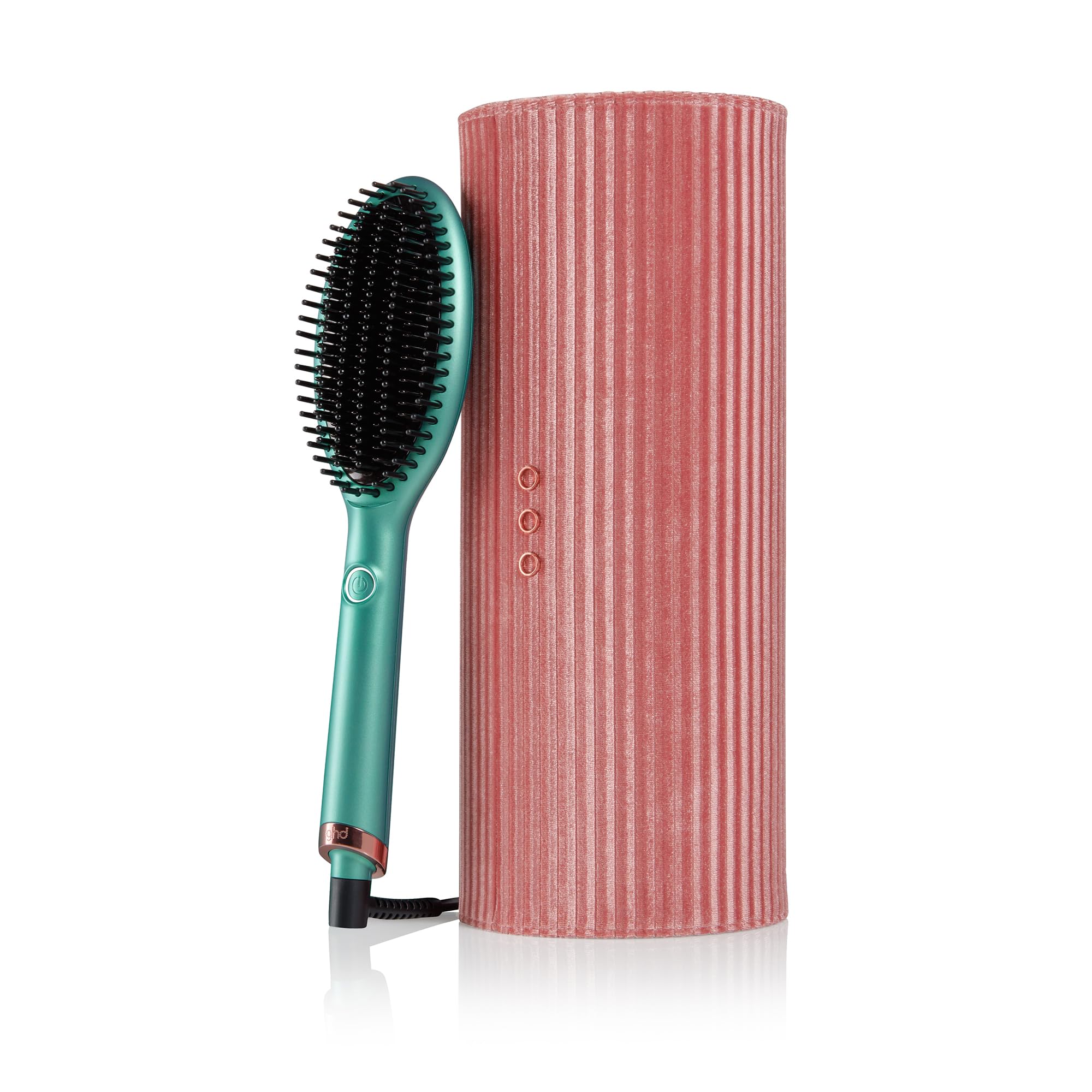 Foto 2 pulgar | Set de Regalo Smoothing Hot Brush GHD Alluring Jade - Venta Internacional