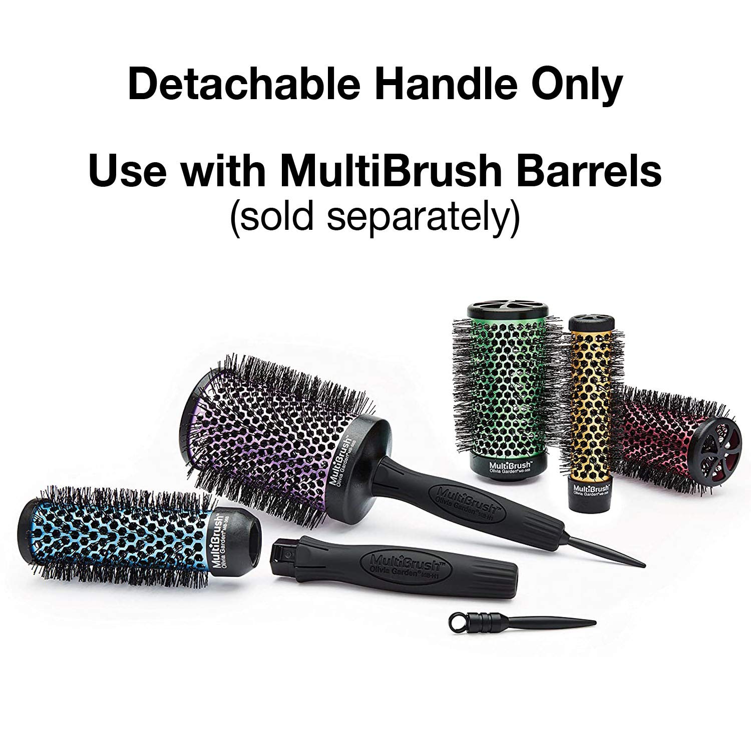 Foto 4 | Cepillo De Pelo Olivia Garden Multibrush Desmontable Mb-h1 Thermal - Venta Internacional.