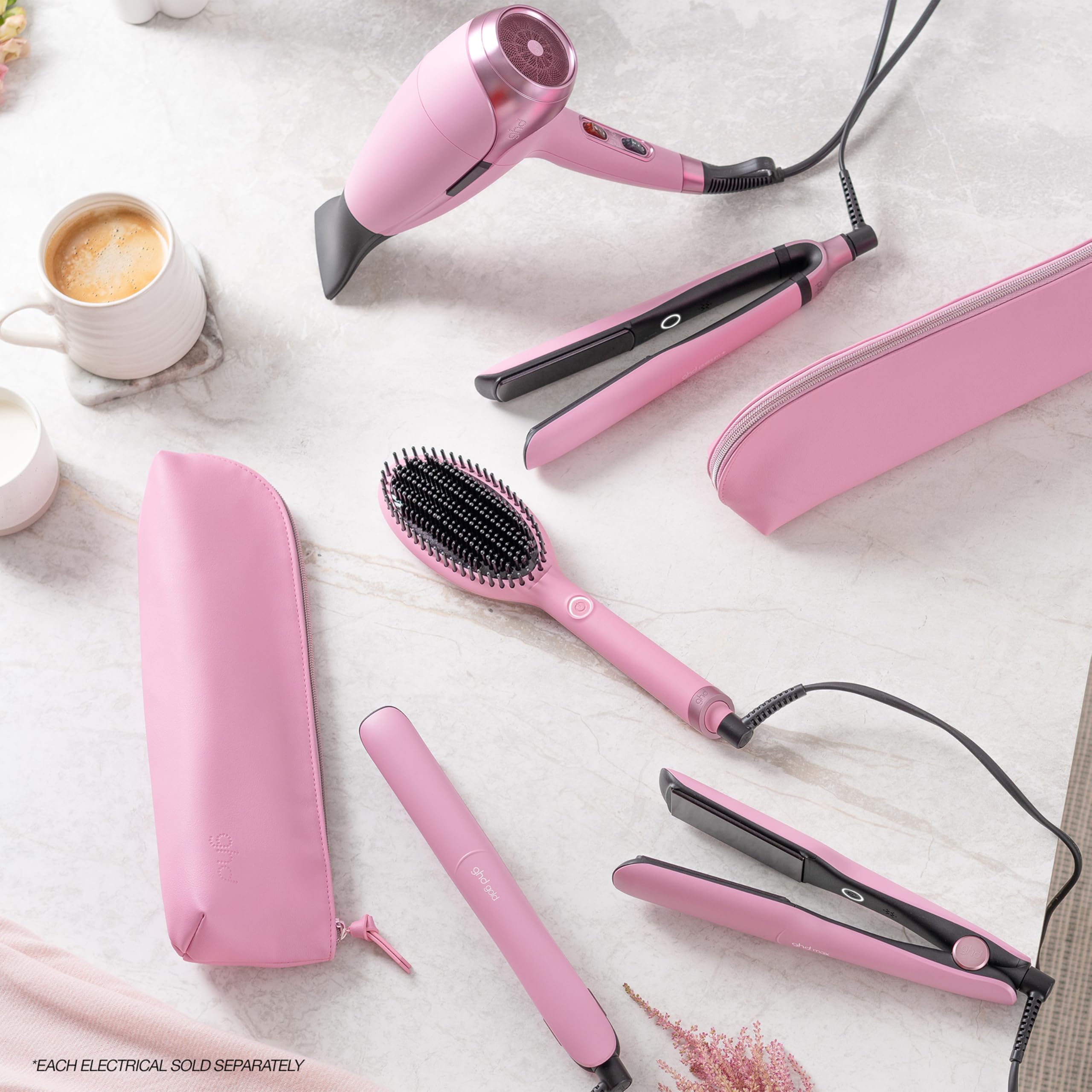 Foto 8 pulgar | Hot Air Brush Ghd Glide Edición Limitada Fondant Rosa - Venta Internacional.
