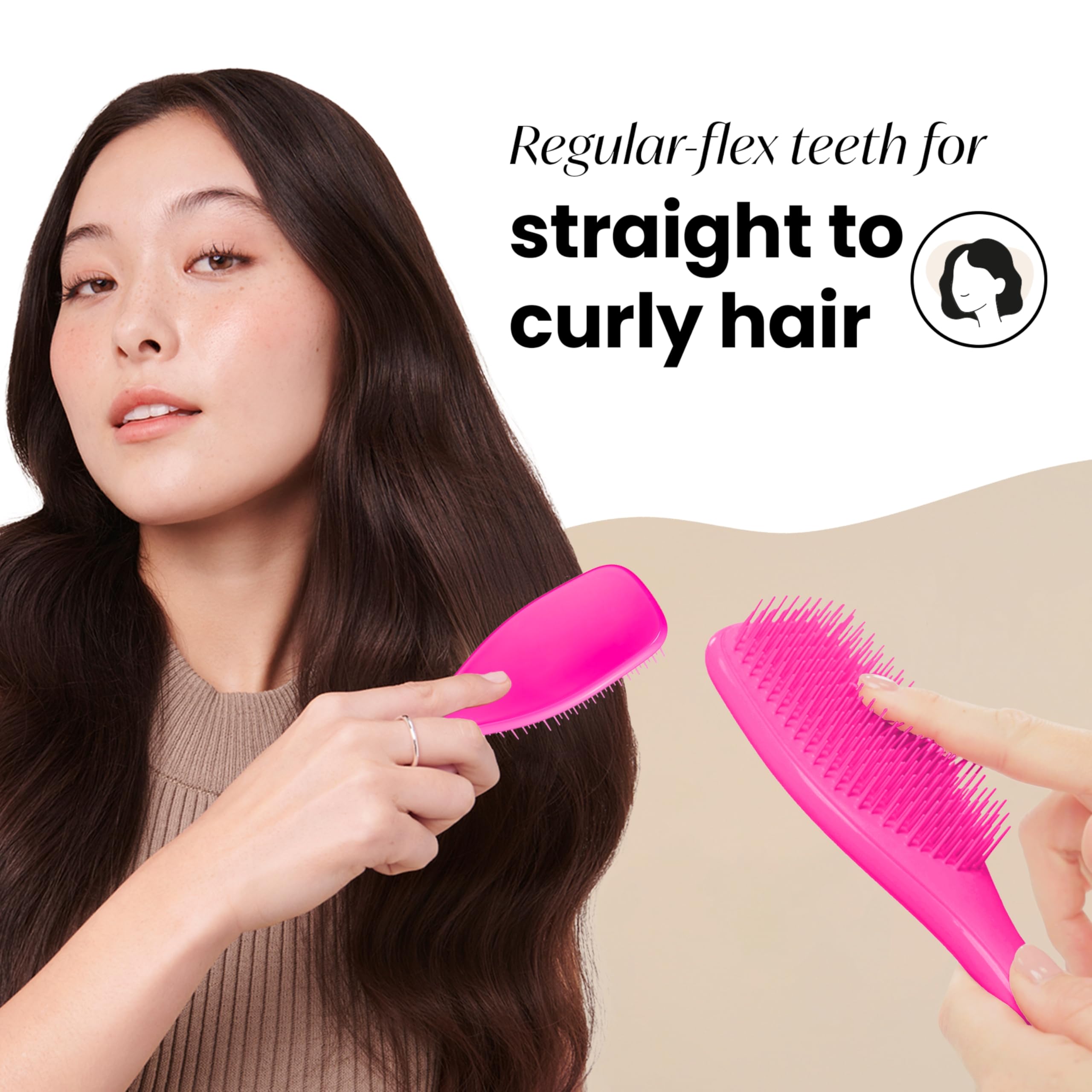 Foto 4 pulgar | Cepillo Tangle Teezer Ultimate Detangler Para Cabello Húmedo Y Seco - Venta Internacional.