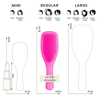 Foto 7 | Cepillo Tangle Teezer Ultimate Detangler Para Cabello Húmedo Y Seco - Venta Internacional.