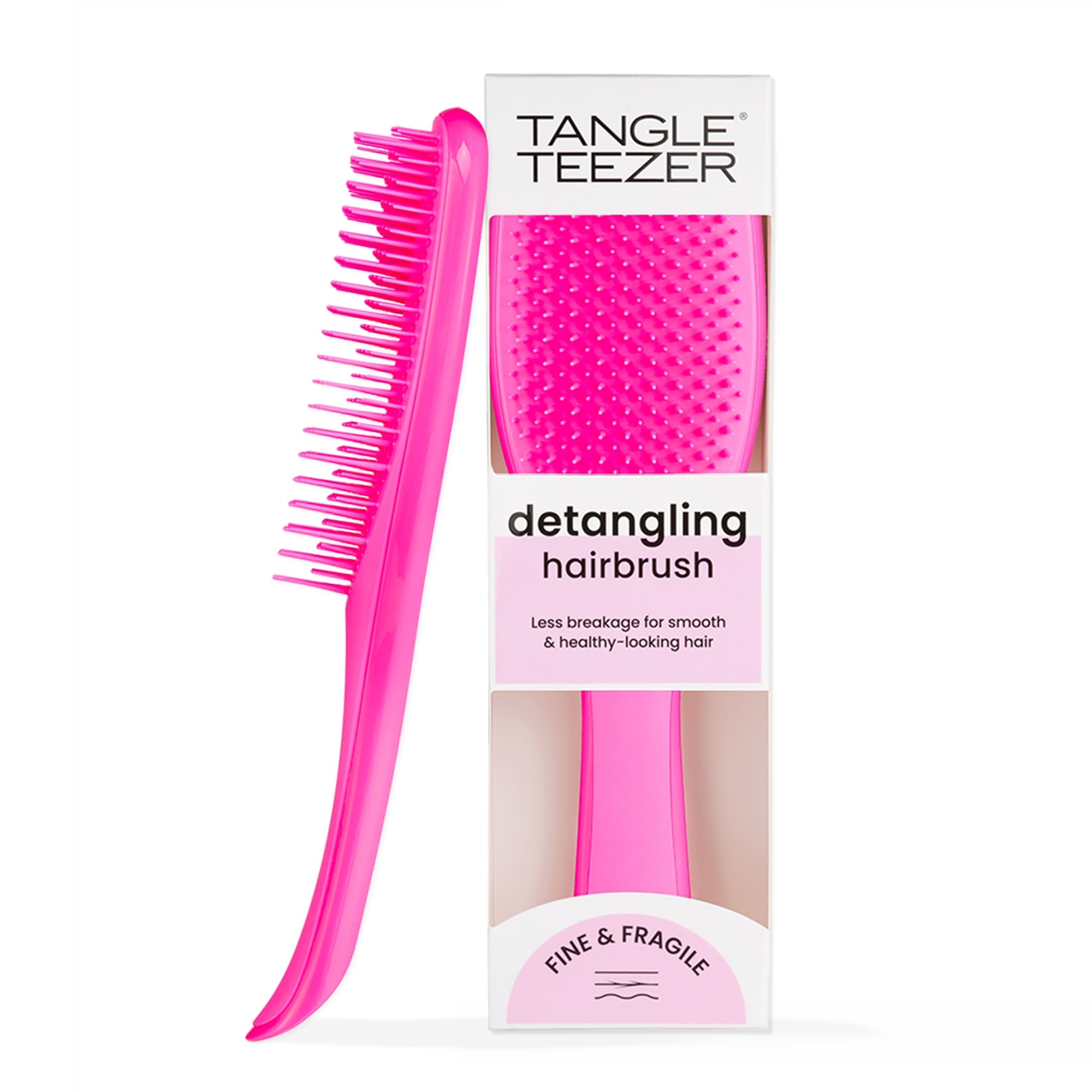 Cepillo De Pelo Tangle Teezer Ultimate Detangler Red Runway Pink - Venta Internacional.