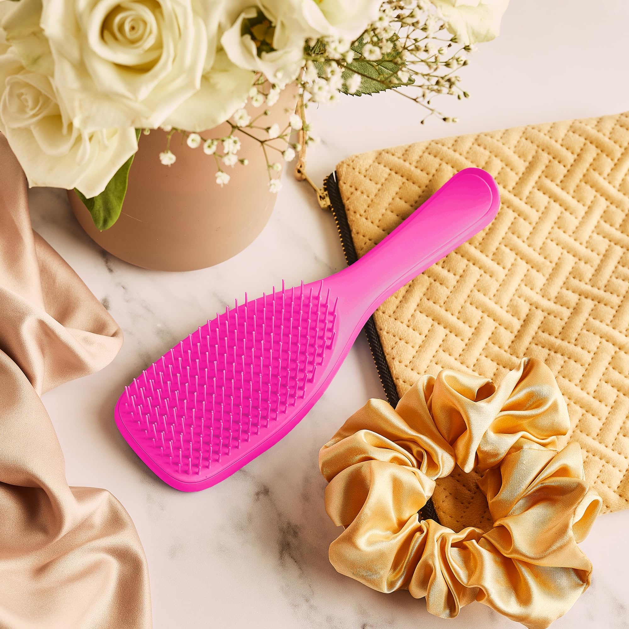 Foto 6 pulgar | Cepillo De Pelo Tangle Teezer Ultimate Detangler Red Runway Pink - Venta Internacional.