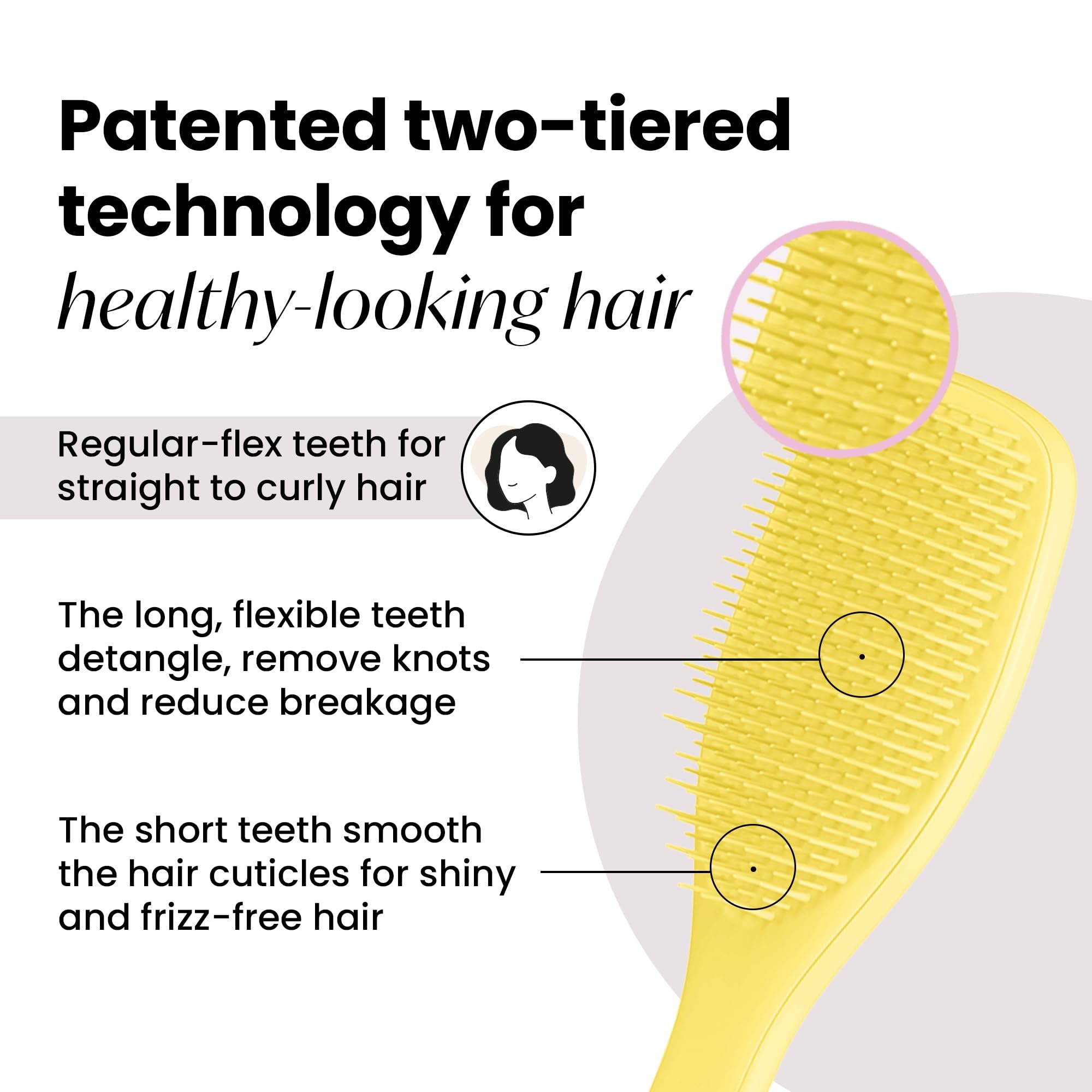 Foto 2 | Cepillo Tangle Teezer Ultimate Detangler para Cabello Húmedo y Seco - Venta Internacional