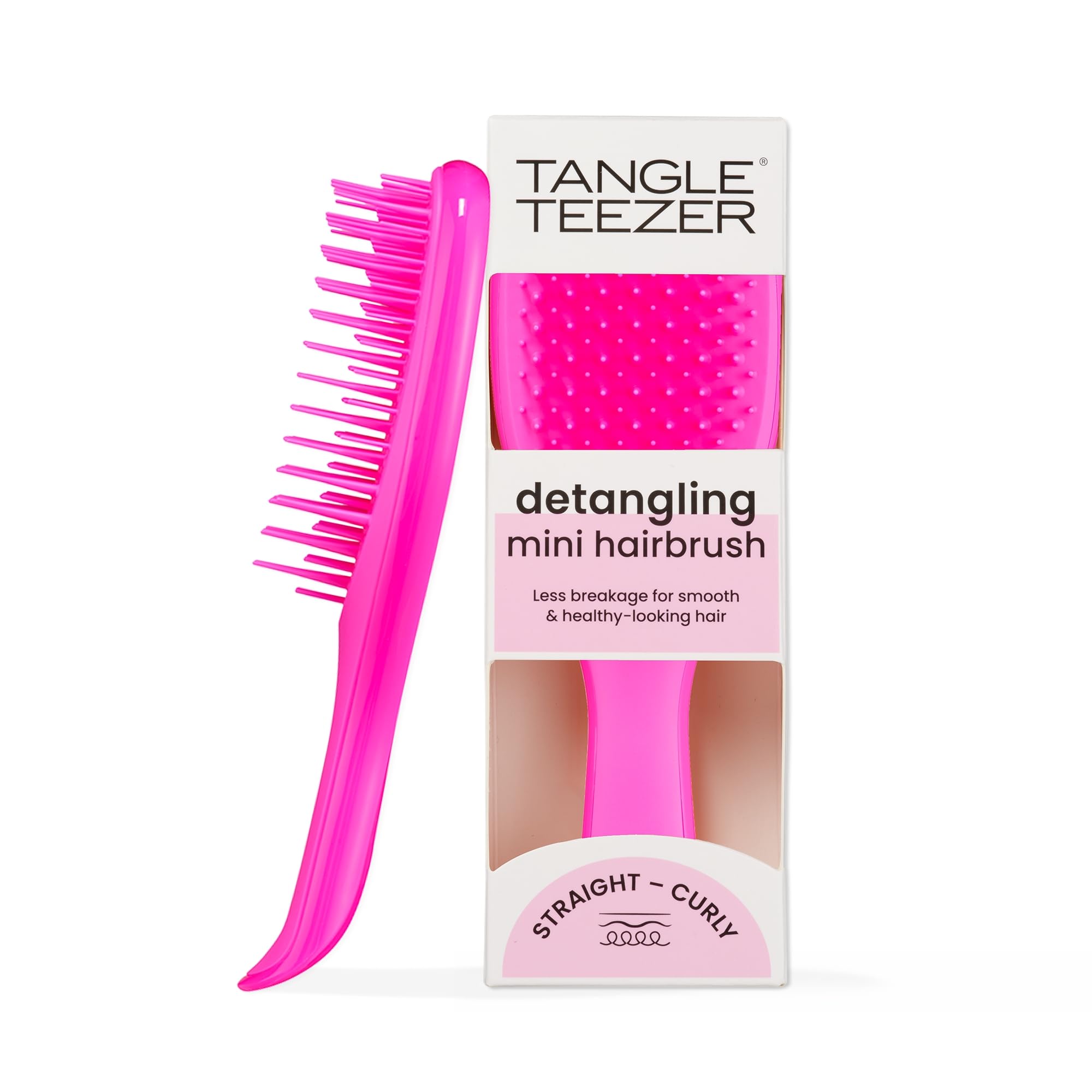 Foto 2 pulgar | Cepillo Para El Cabello Tangle Teezer Ultimate Detangler Runway Pink - Venta Internacional.
