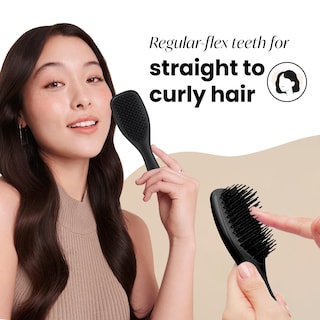 Foto 3 | Cepillo Para Cabello Tangle Teezer Ultimate Detangler, Tamaño De Viaje, Negro - Venta Internacional.