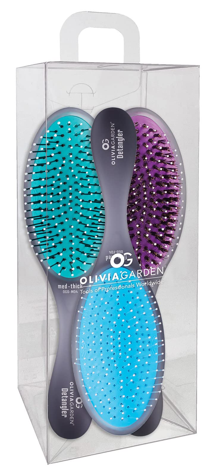 Colección Brush Olivia Garden Og Con Cojín Extraíble - Venta Internacional.