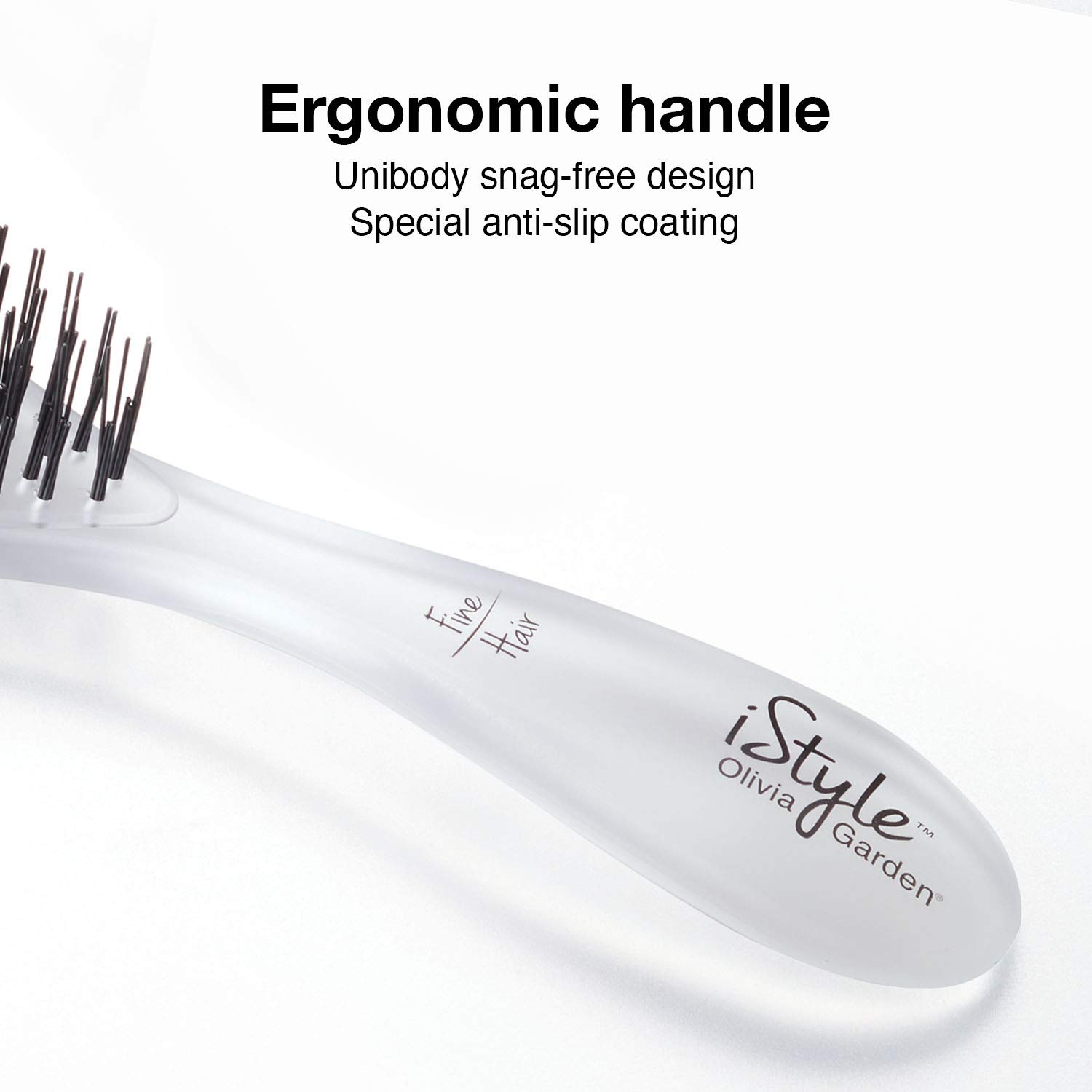 Foto 6 pulgar | Cepillo De Pelo Olivia Garden Istyle Para Cabello Fino Y Pelo Corto Para Hombres - Venta Internacional.