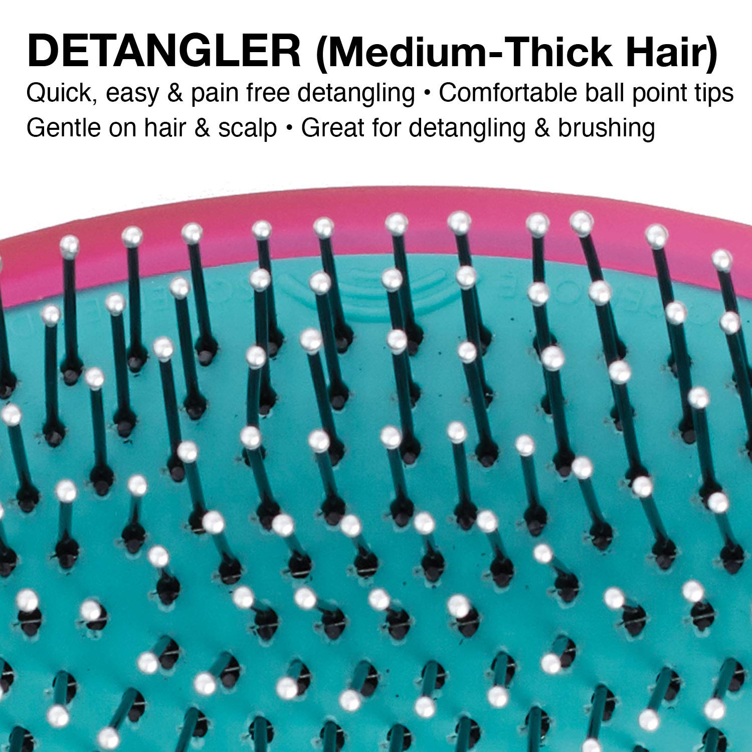 Foto 2 | Cepillo Desenredante Olivia Garden Og Para Cabello Húmedo O Seco, Color Rosa - Venta Internacional.