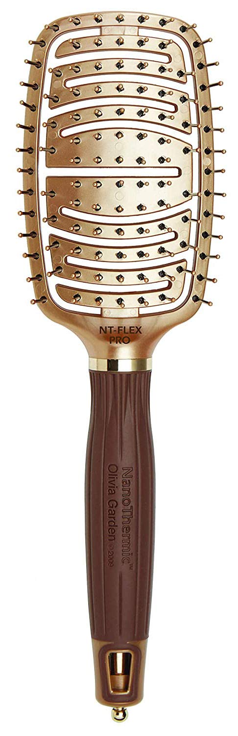Foto 2 pulgar | Cepillo De Pelo Olivia Garden Nanothermic Ceramic + Ion Nt-flexpro - Venta Internacional.
