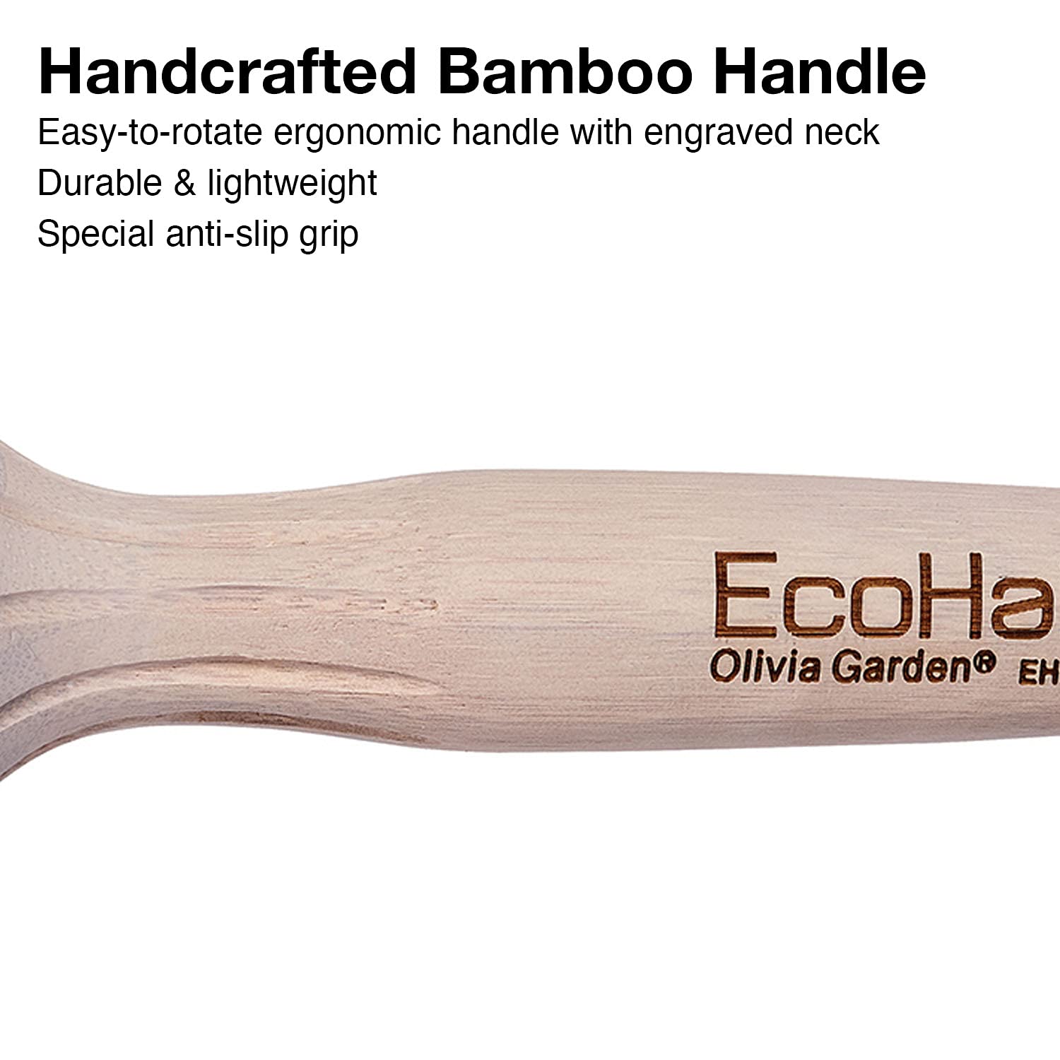 Foto 6 pulgar | Cepillo Térmico Redondo De Bambú Olivia Garden Ecohair Eh-34 - Venta Internacional.