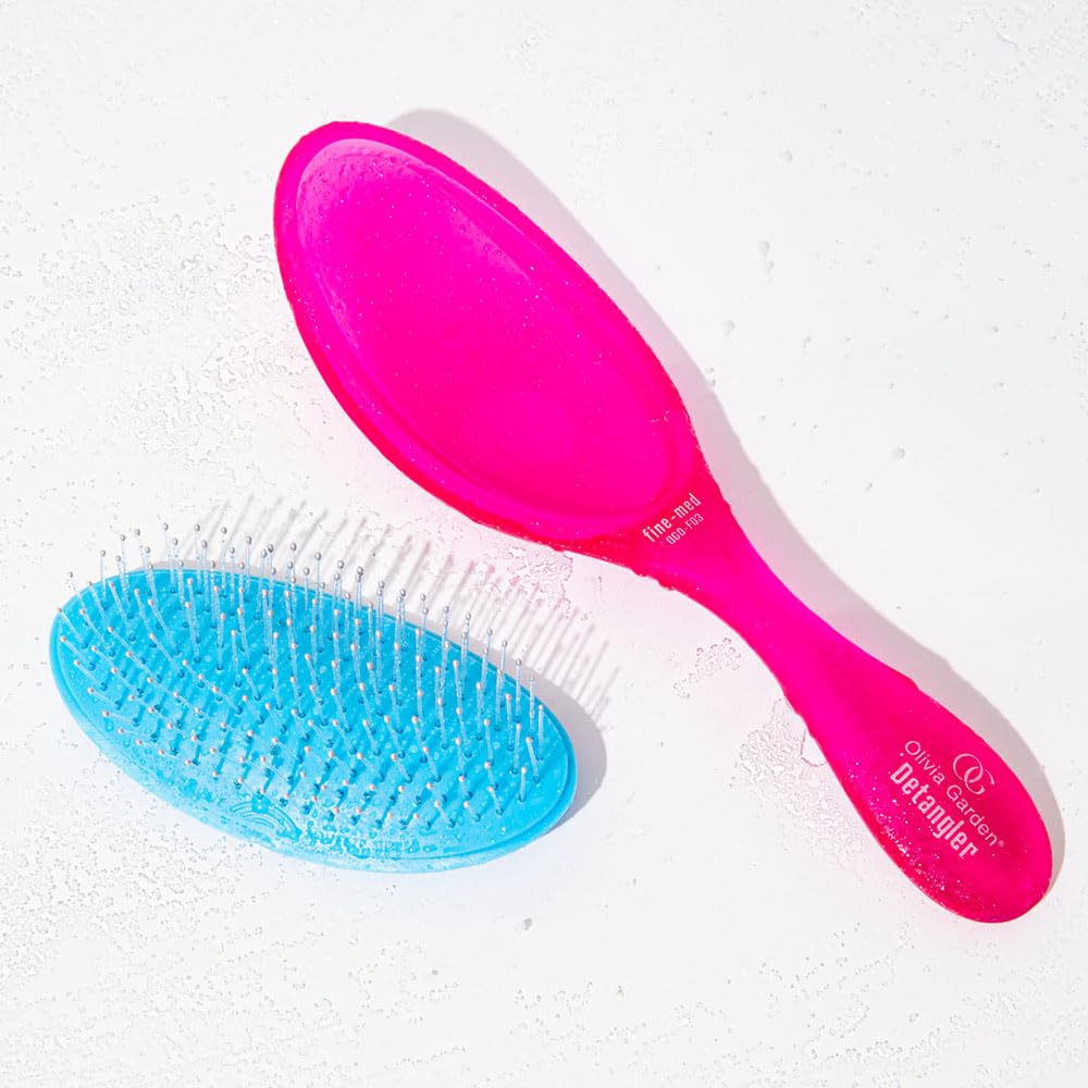 Foto 3 pulgar | Brocha Olivia Garden Og Detangler Para Cabello Húmedo O Seco, Color Rosa - Venta Internacional.
