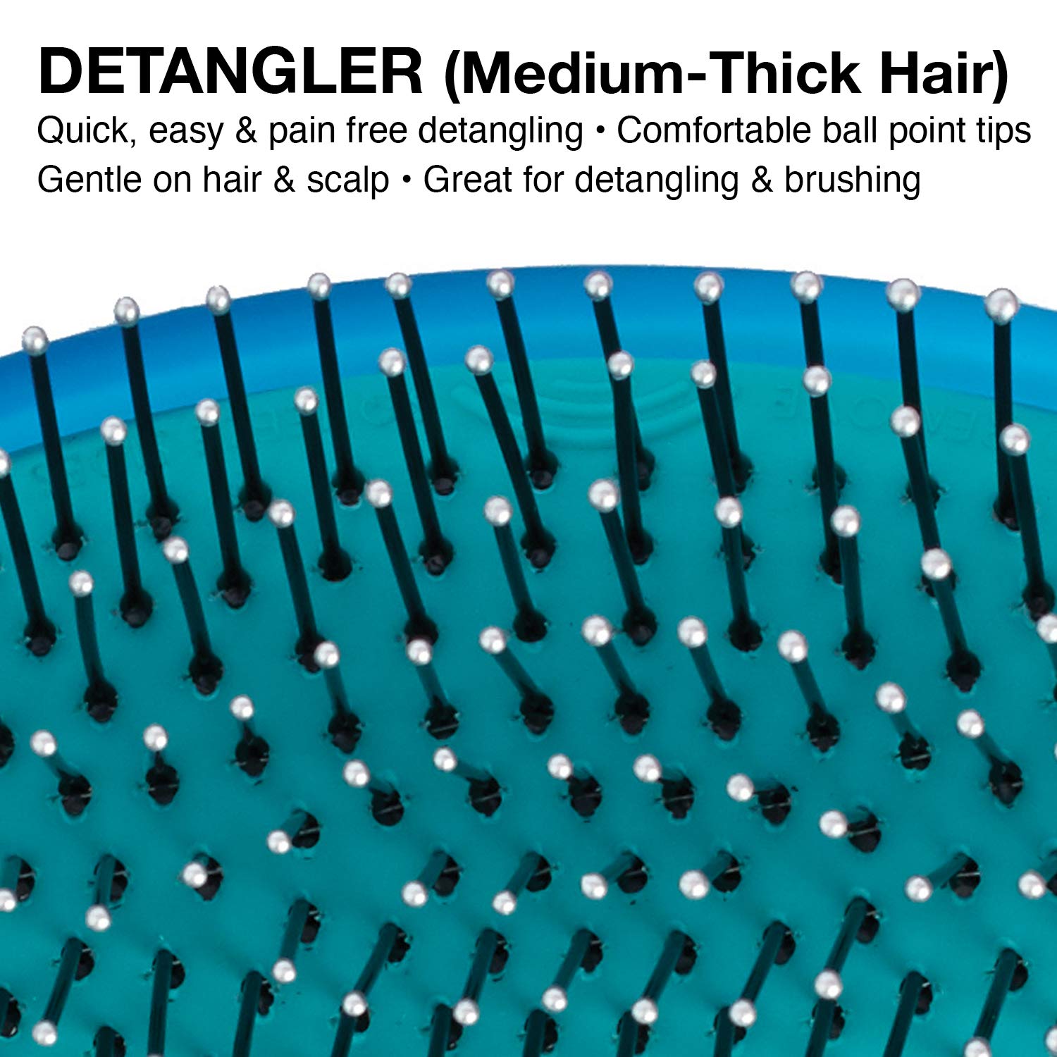 Foto 3 pulgar | Cepillo De Pelo Olivia Garden Og Detangler Para Cabello Húmedo O Seco Azul - Venta Internacional.
