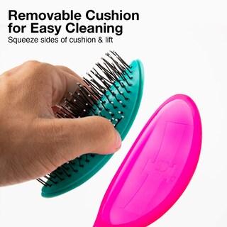 Foto 3 | Cepillo De Pelo Olivia Garden Og Detangler Para Cabello Húmedo O Seco Azul - Venta Internacional.