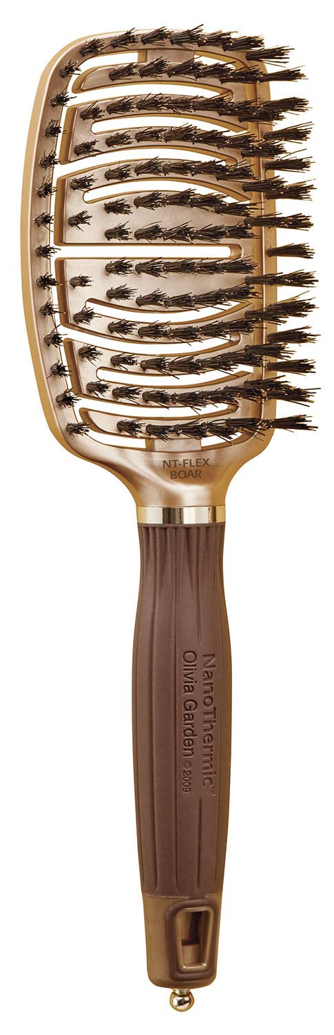 Foto 3 pulgar | Cepillo De Pelo Olivia Garden Nanothermic Ceramic + Ion Nt-flexbr - Venta Internacional.