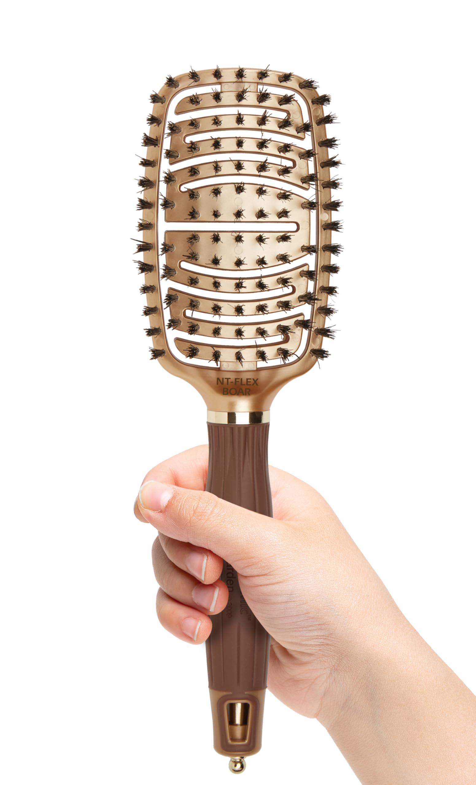 Foto 4 pulgar | Cepillo De Pelo Olivia Garden Nanothermic Ceramic + Ion Nt-flexbr - Venta Internacional.