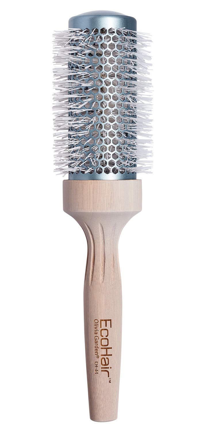 Cepillo Térmico Redondo De Bambú Olivia Garden Ecohair Eh-44 - Venta Internacional.