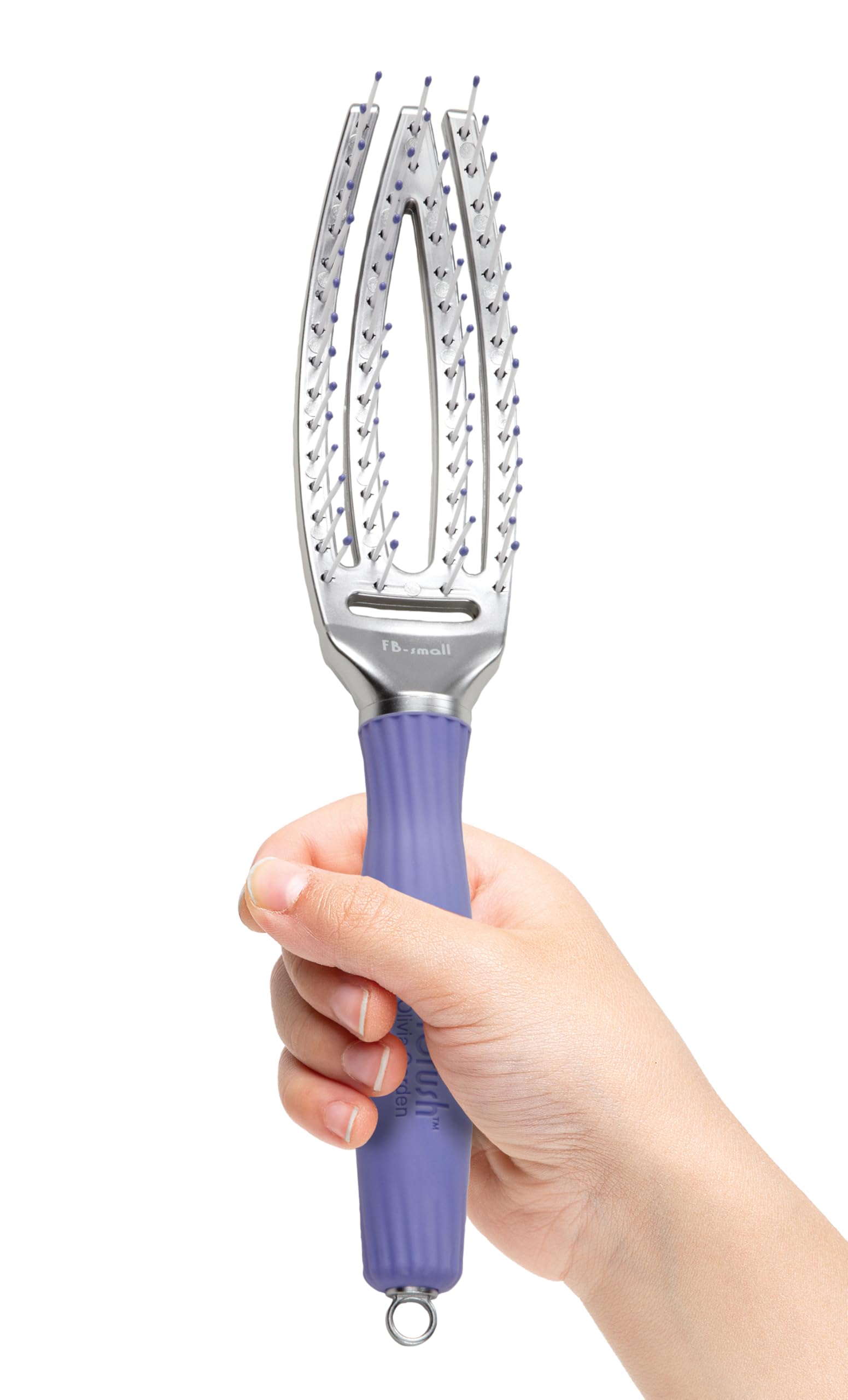 Foto 4 pulgar | Cepillo De Pelo Olivia Garden Fb-sm Para Dedos, Que Abraza El Cuero Cabelludo - Venta Internacional.