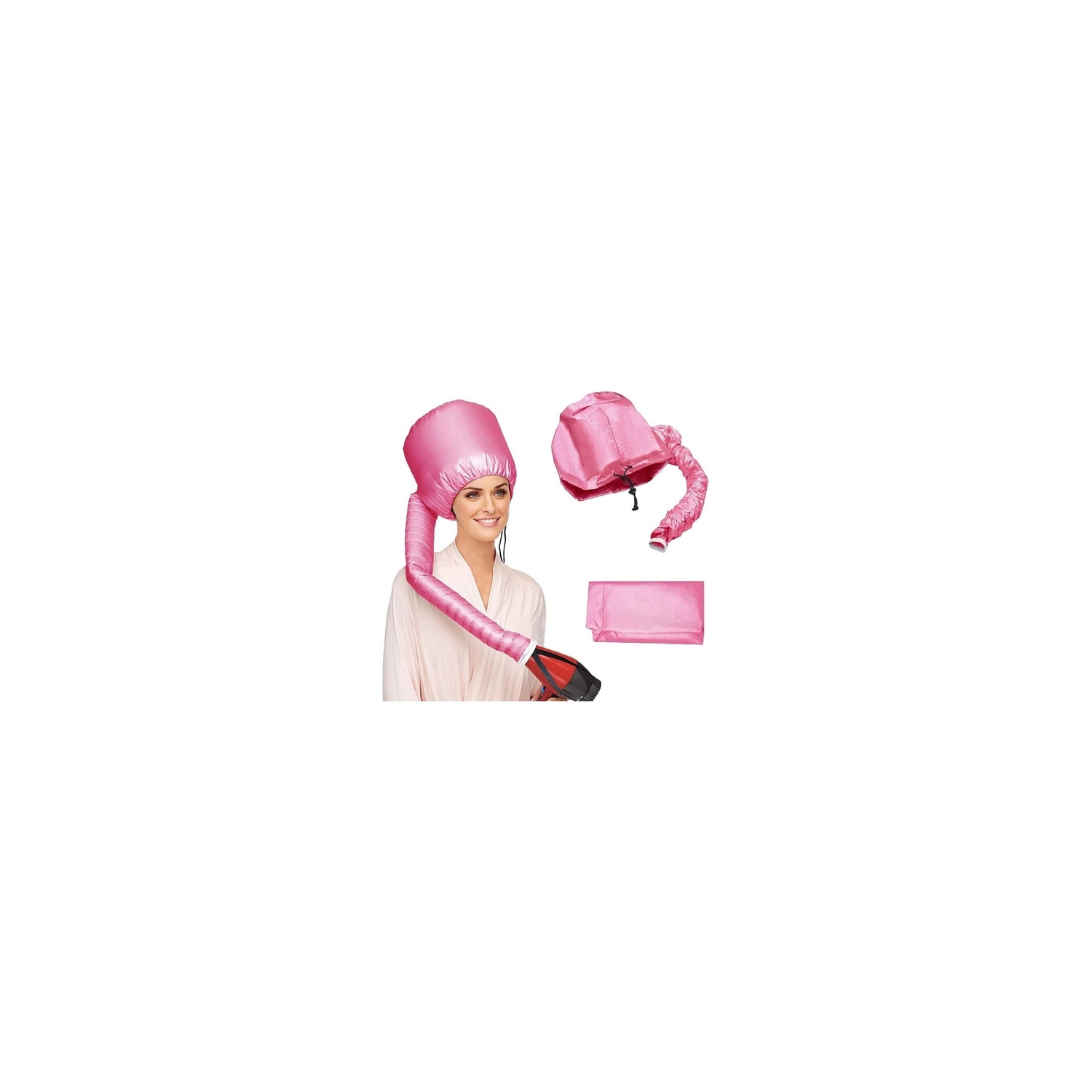 Gorra Térmica Para Secador De Pelo, Peluquería, Tratamiento Térmico, Color Rosa - Venta Internacional.
