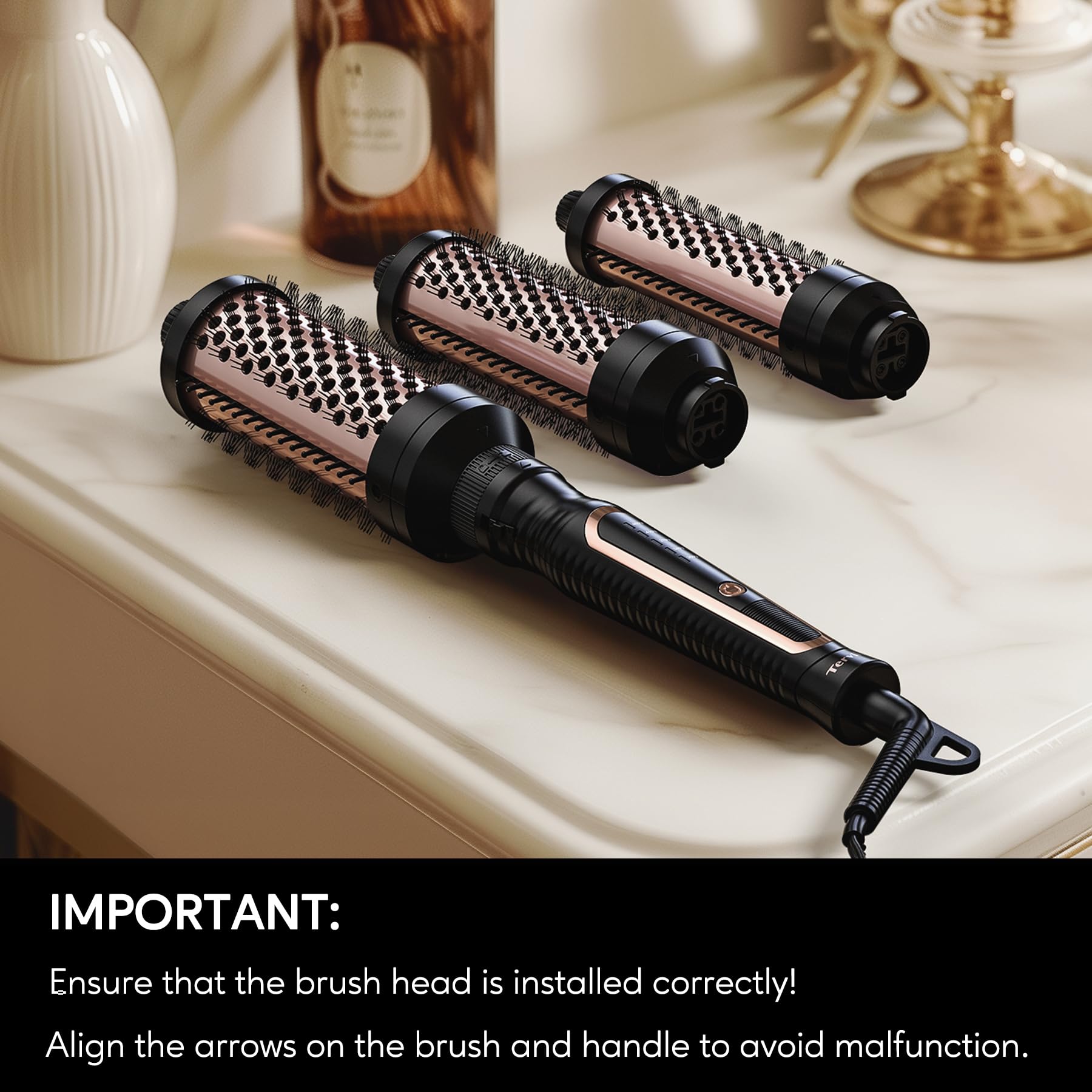 Foto 2 | Set De Cepillos Térmicos Terviiix Pro Voluminous Style 3 En 1 - Venta Internacional.