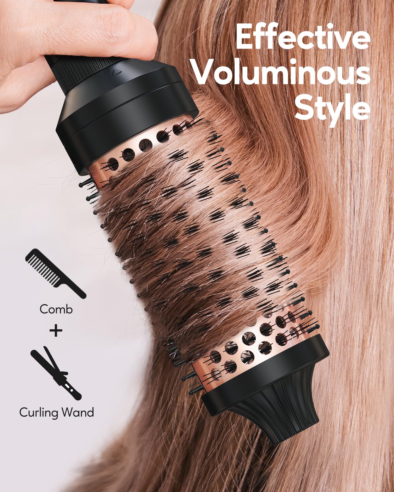 Foto 4 pulgar | Set De Cepillos Térmicos Terviiix Pro Voluminous Style 3 En 1 - Venta Internacional.