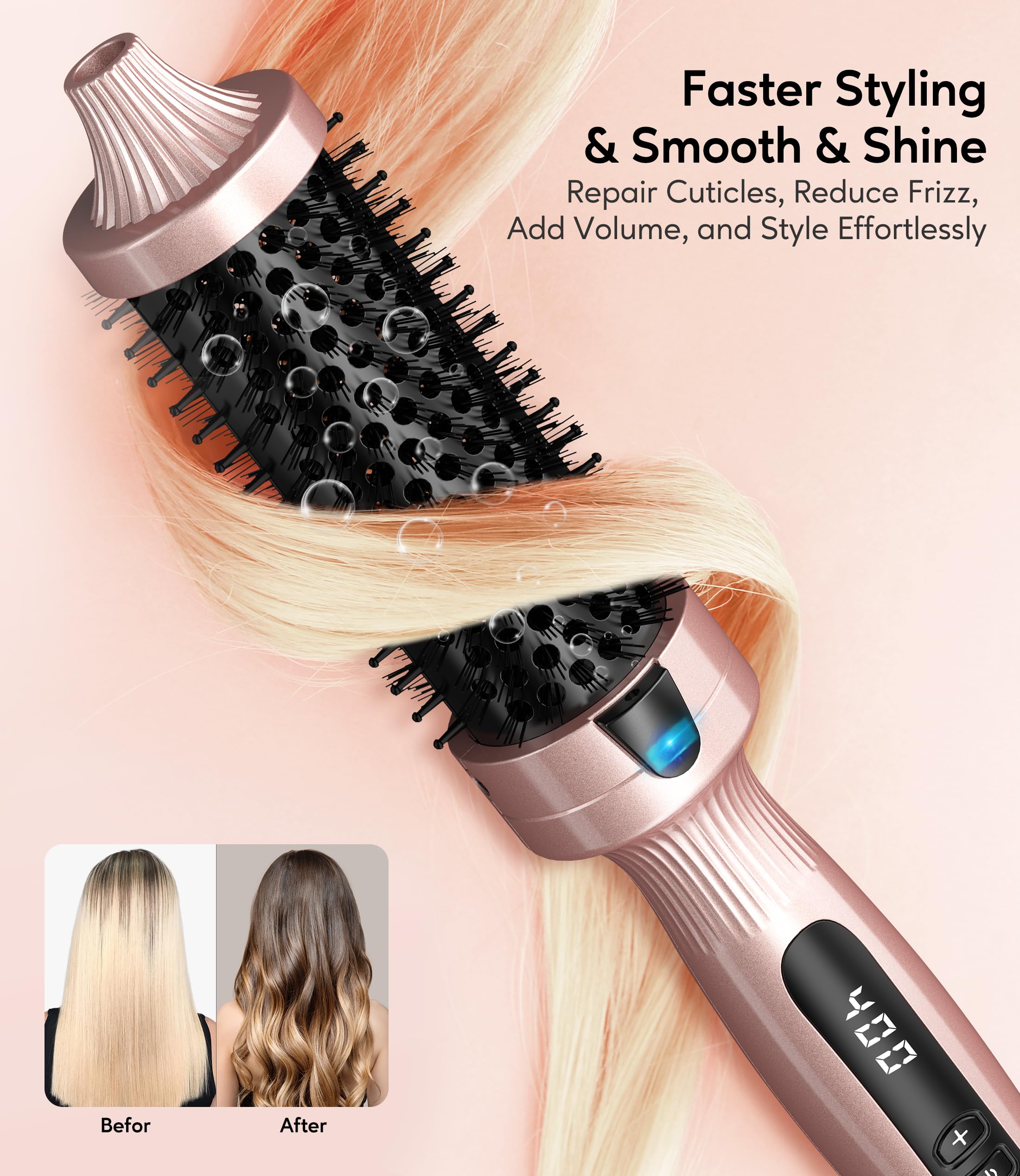 Foto 4 pulgar | Cepillo Térmico Terviiix Create Voluminous Style De 1.5 Pulgadas - Venta Internacional.