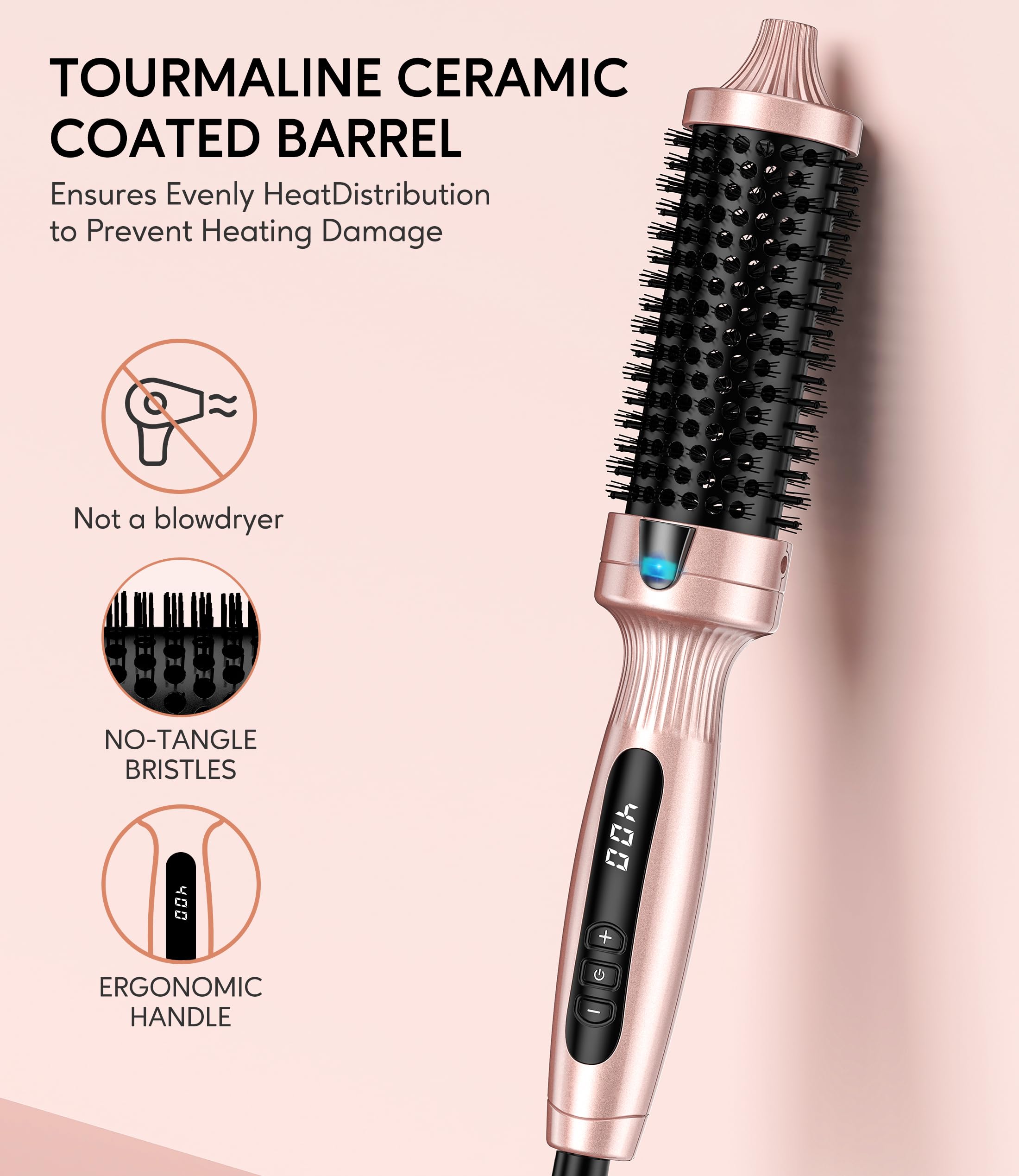 Foto 5 | Cepillo Térmico Terviiix Create Voluminous Style De 1.5 Pulgadas - Venta Internacional.
