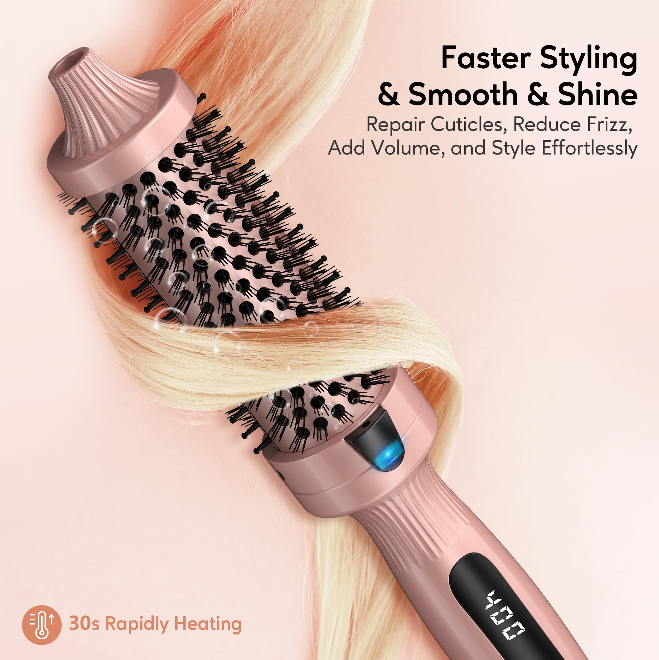 Foto 2 | Cepillo Térmico Terviiix Get Voluminous Style Para Cerámica De 1.5 Pulgadas - Venta Internacional.