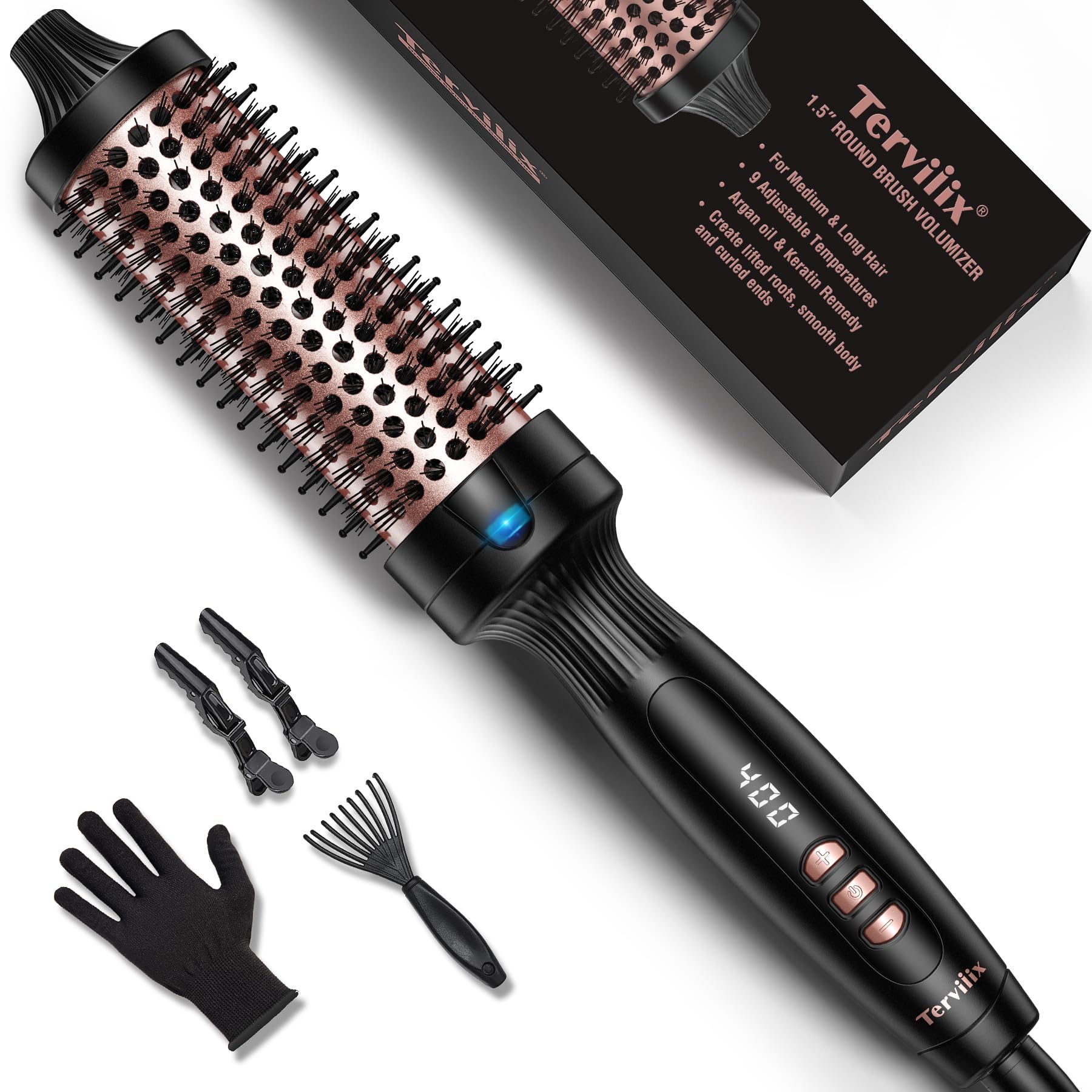 Foto 2 pulgar | Cepillo Térmico Terviiix Create Voluminous Style De 1.5 Pulgadas - Venta Internacional.