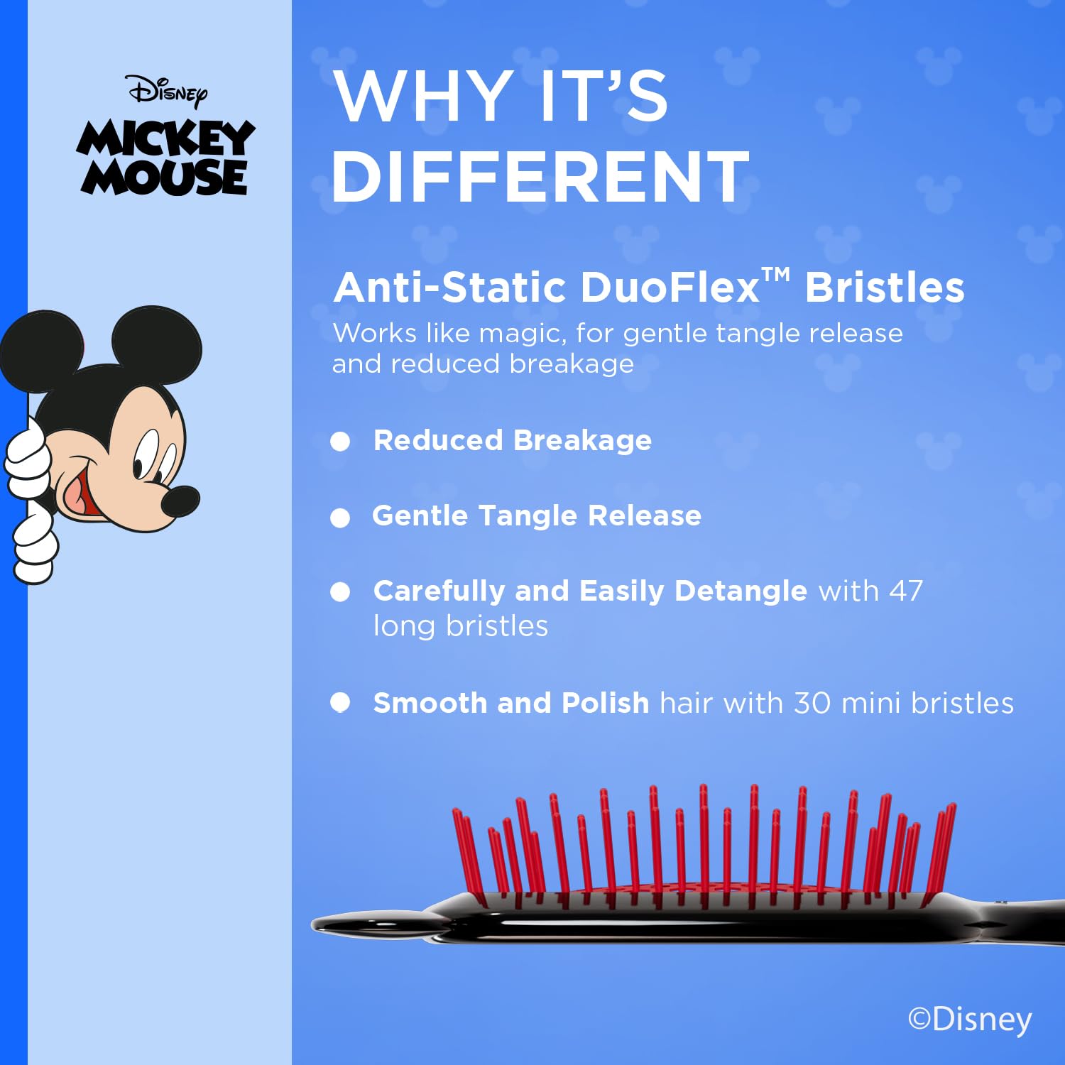 Foto 4 pulgar | Cepillo De Pelo Fhi Heat Unbrush Disney Collection Mickey O Minnie - Venta Internacional.