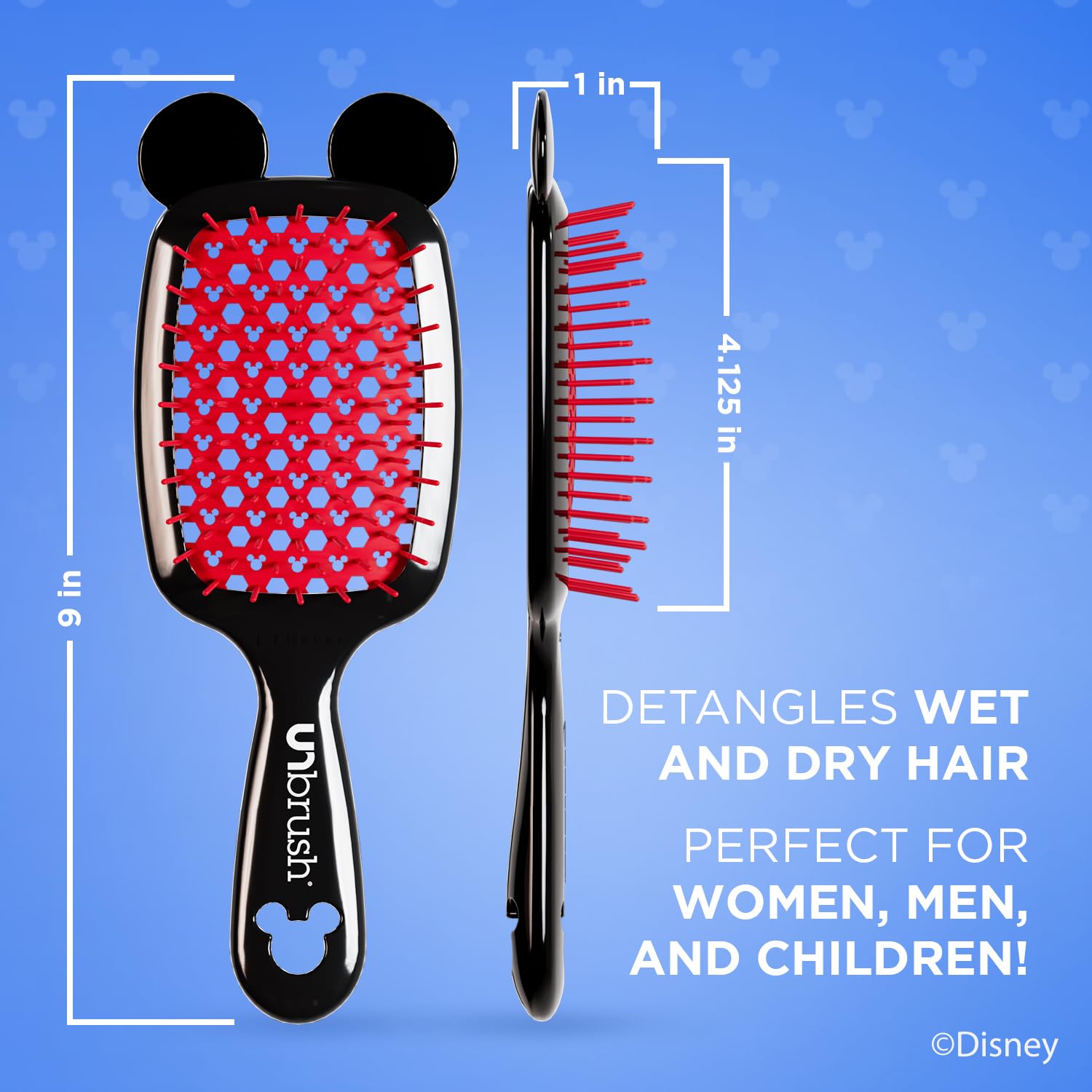 Foto 5 pulgar | Cepillo De Pelo Fhi Heat Unbrush Disney Collection Mickey O Minnie - Venta Internacional.