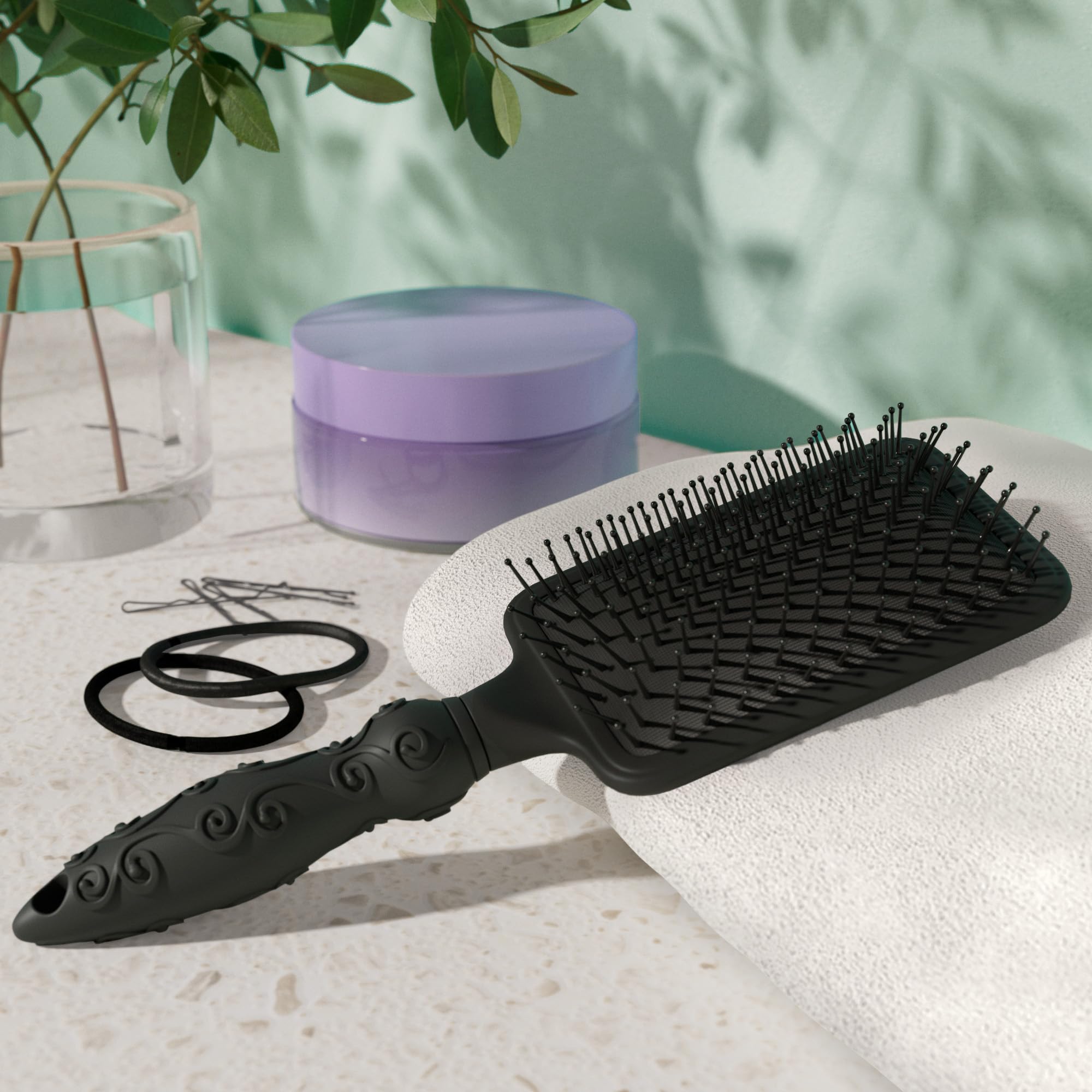 Foto 2 | Paddle Brush Amazon Basics, Desenredante Suave Para El Cabello - Venta Internacional.