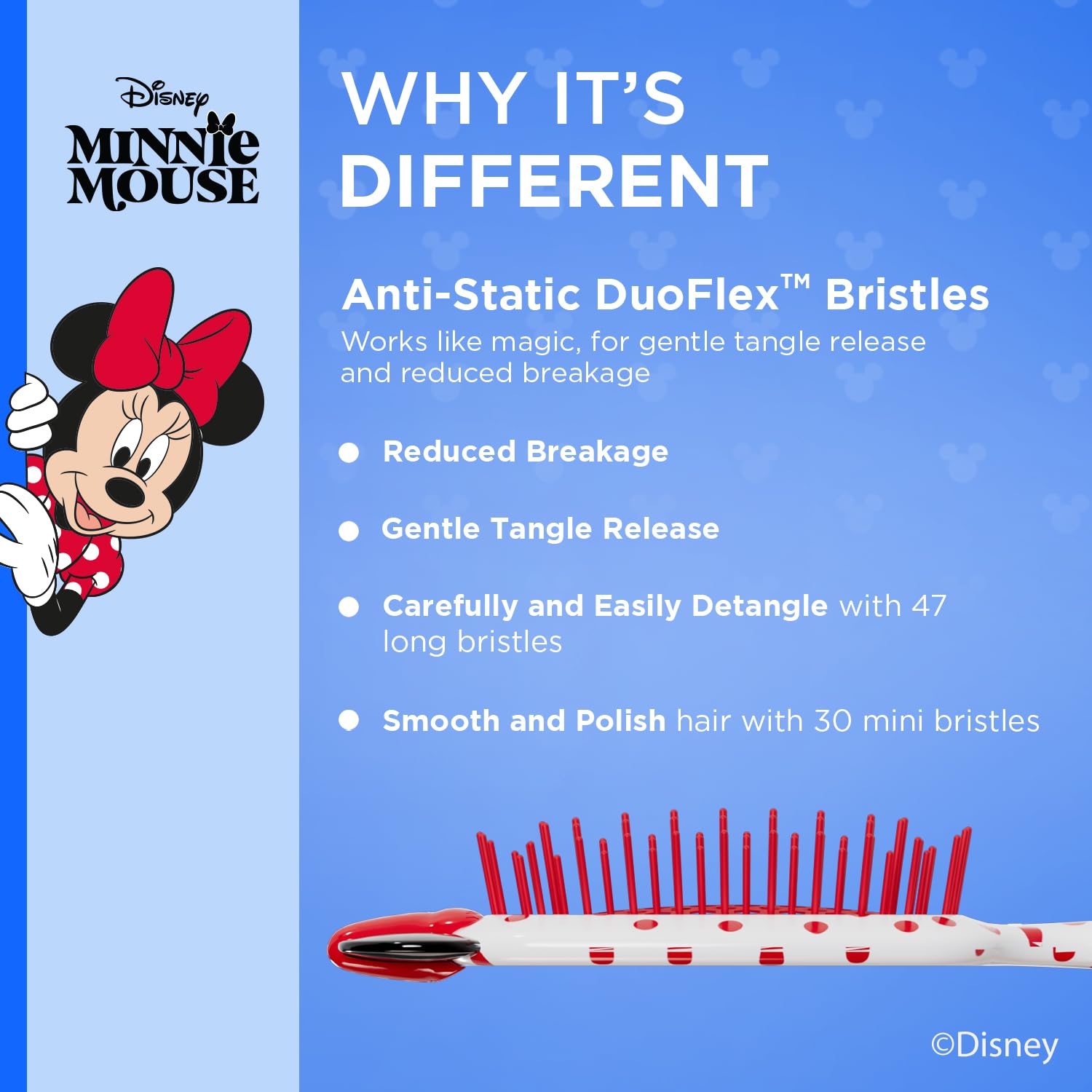 Foto 4 pulgar | Cepillo De Pelo Fhi Heat Unbrush Disney Collection Mickey O Minnie - Venta Internacional.