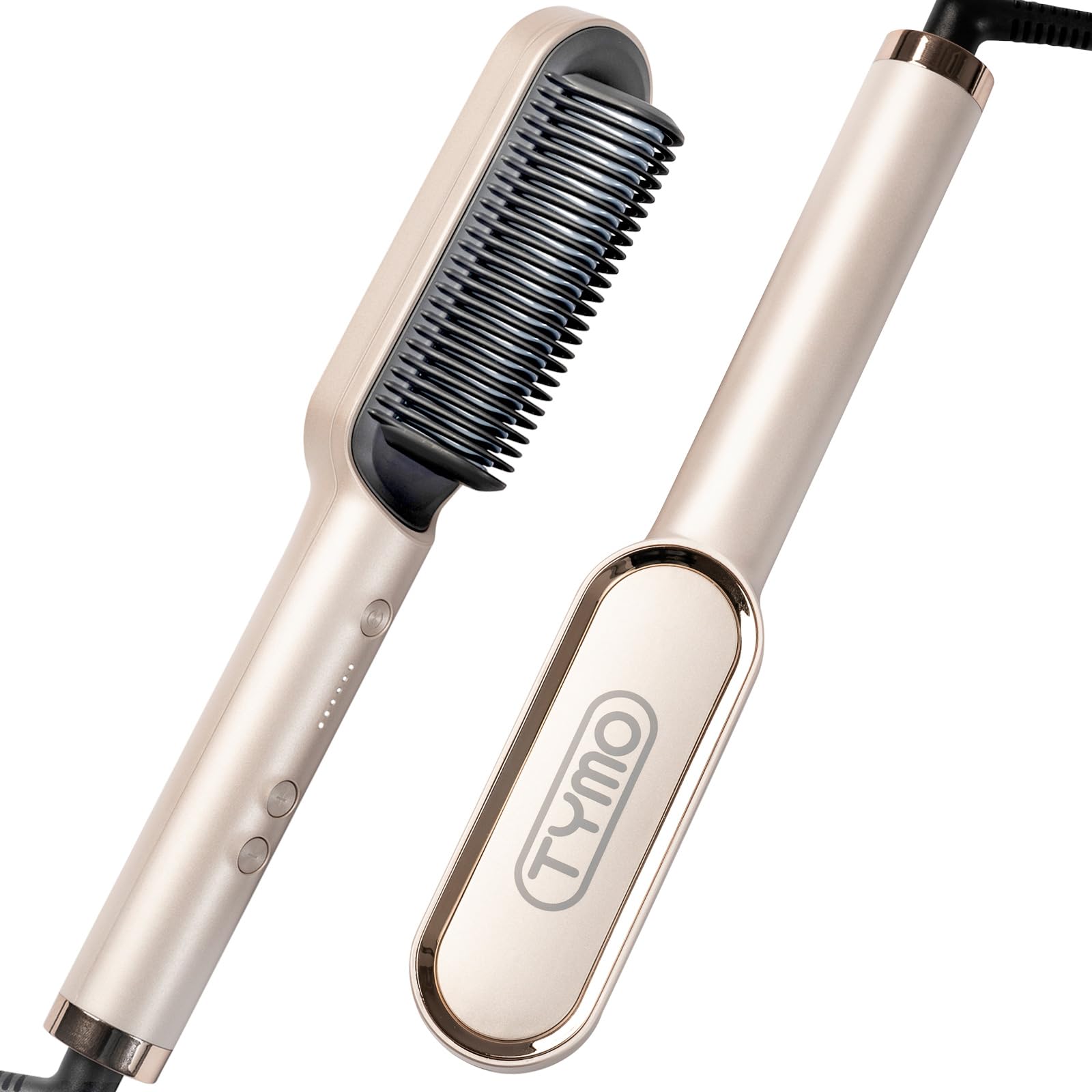 Cepillo Alisador de Pelo Tymo Ring con Revestimiento Cerámico de Queratina - Venta Internacional