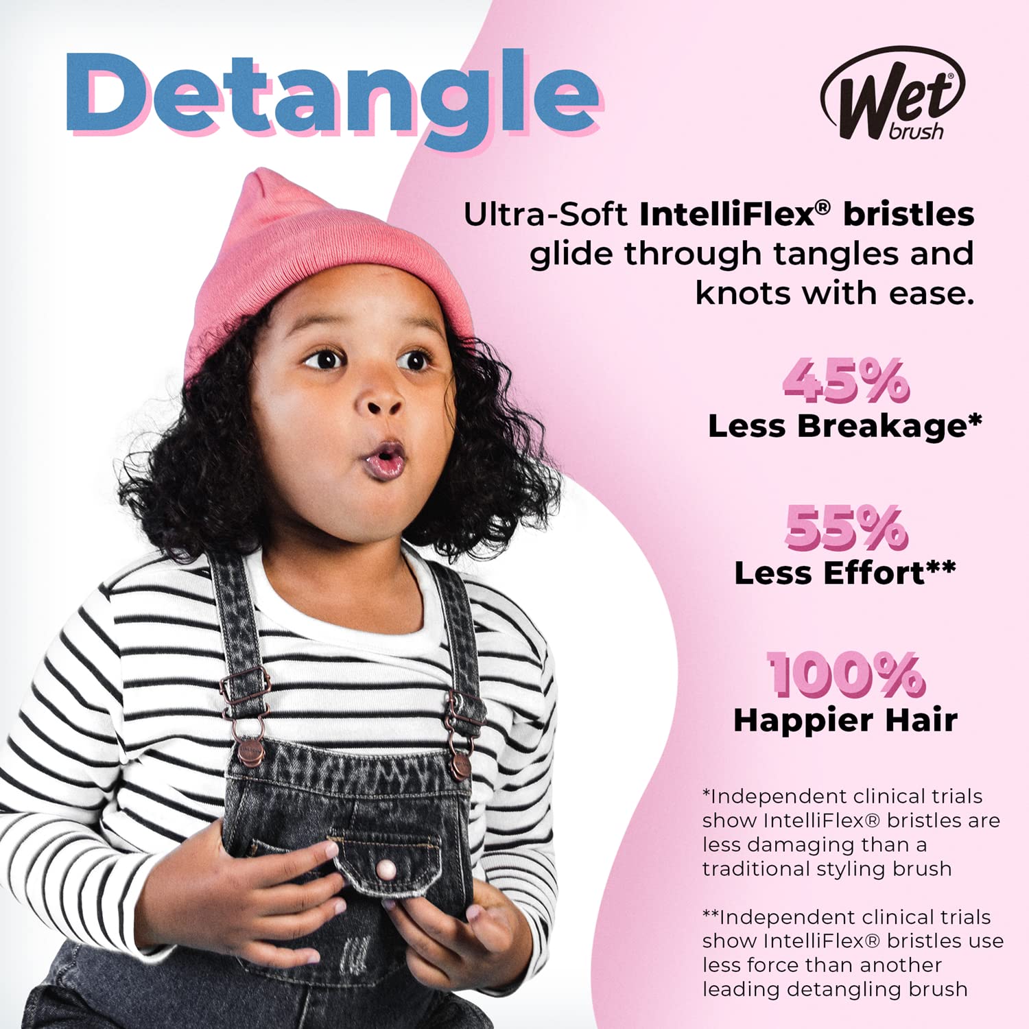Foto 4 pulgar | Pincel Para Cabello Wet Brush Original Detangler Tie Dye Blush - Venta Internacional.