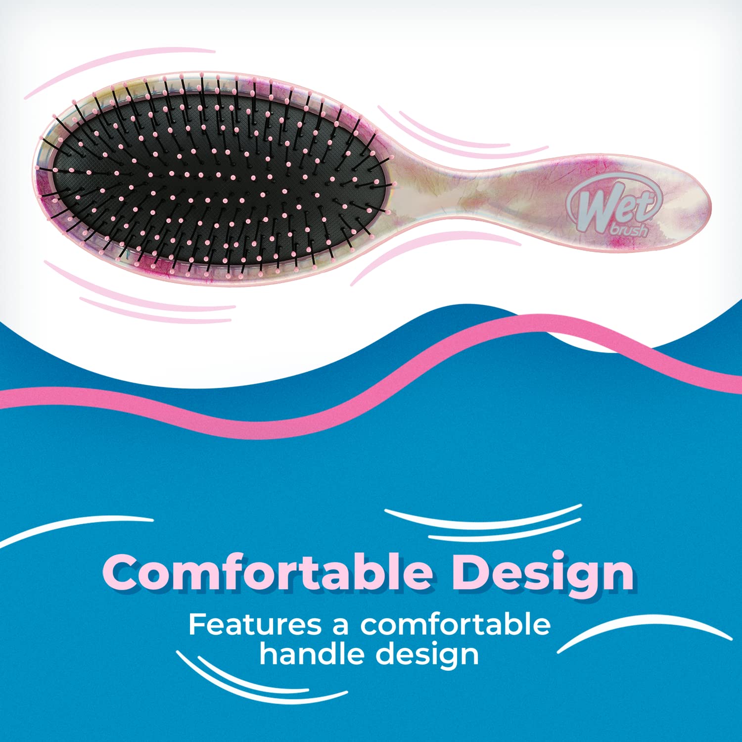 Foto 7 pulgar | Pincel Para Cabello Wet Brush Original Detangler Tie Dye Blush - Venta Internacional.