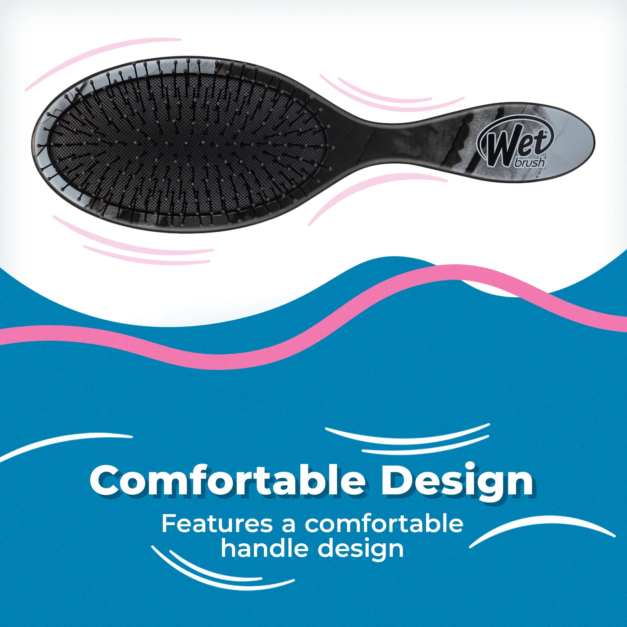 Foto 7 pulgar | Cepillo De Pelo Wet Brush Original Detangler Gravel All Hair - Venta Internacional.